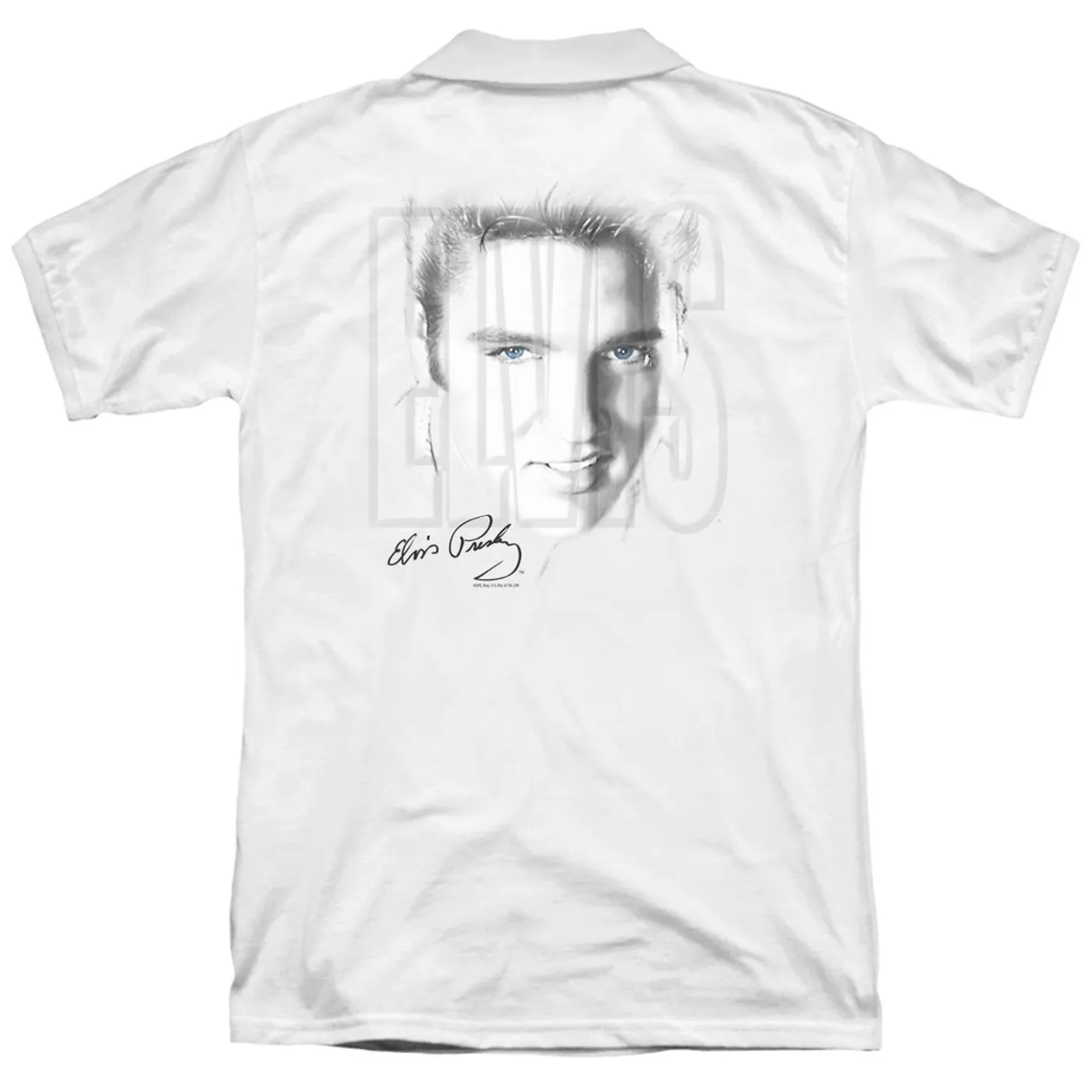 Elvis Presley BLUE EYES (BACK PRINT)