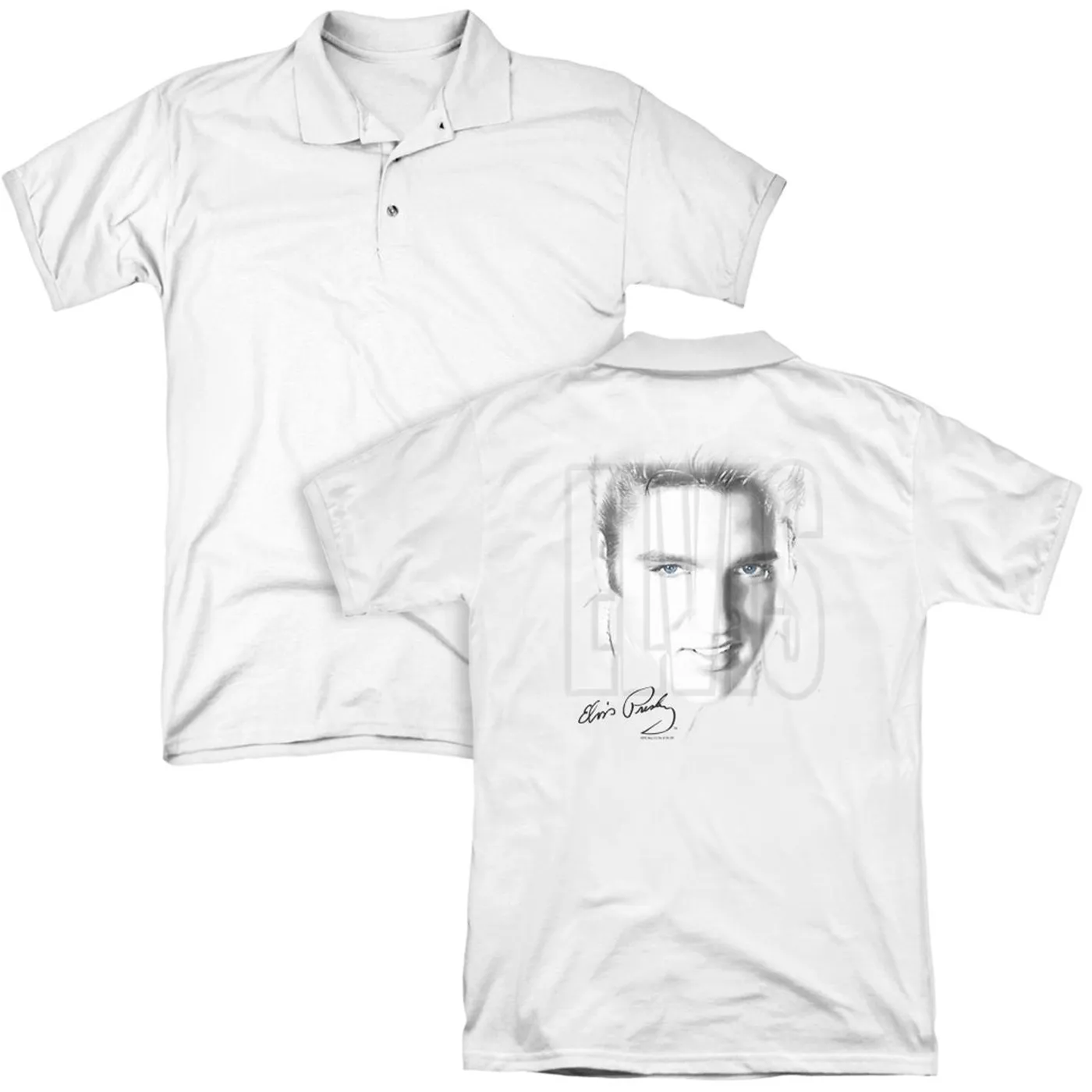 Elvis Presley BLUE EYES (BACK PRINT)