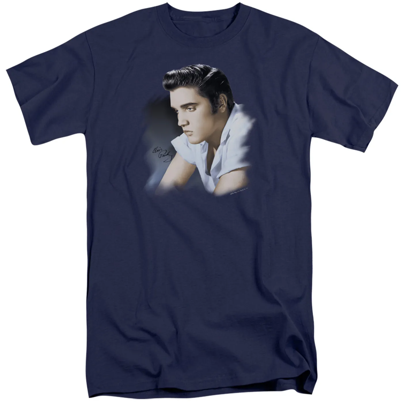 Elvis Presley BLUE PROFILE