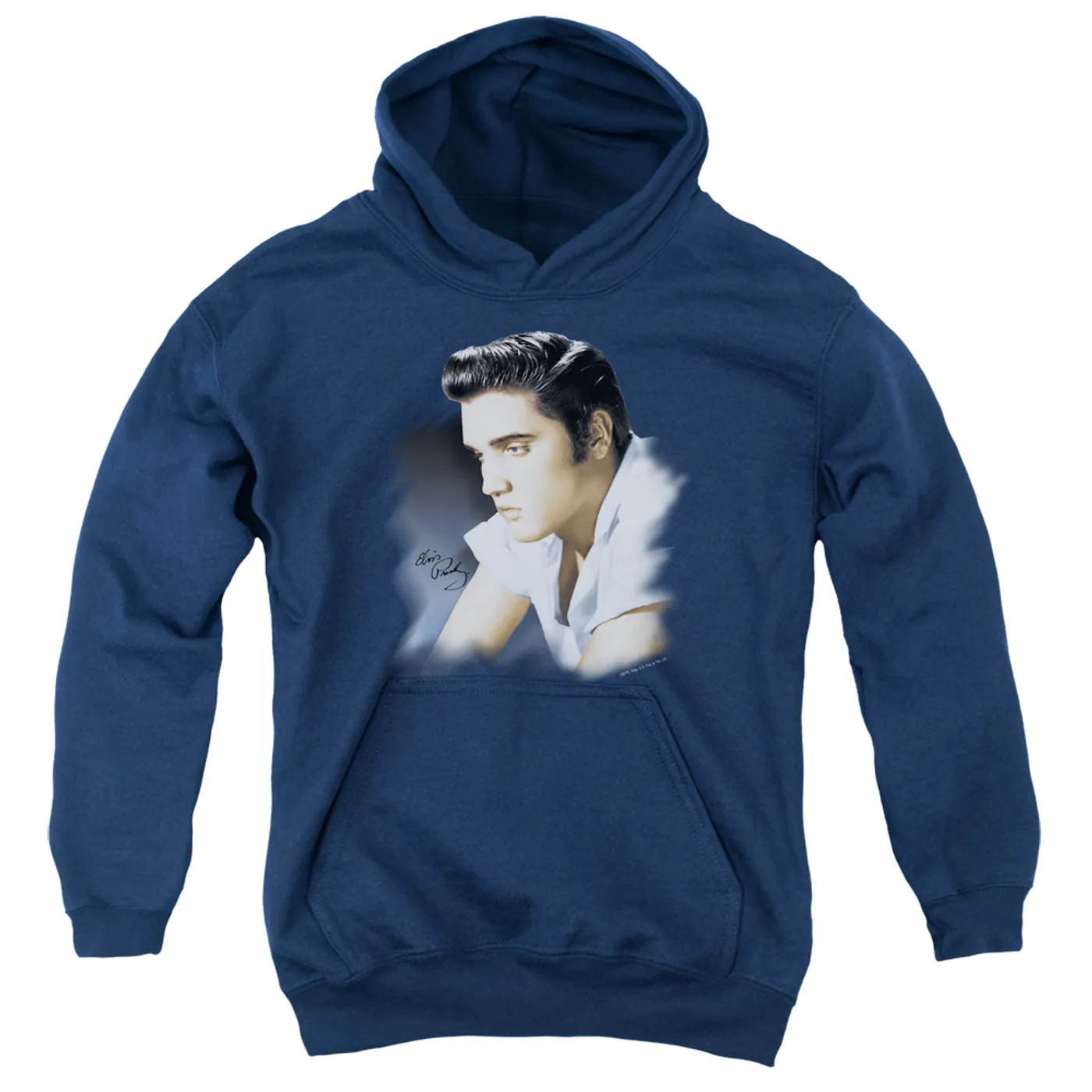Elvis Presley Youth Hoodie | BLUE PROFILE Pull-Over Sweatshirt