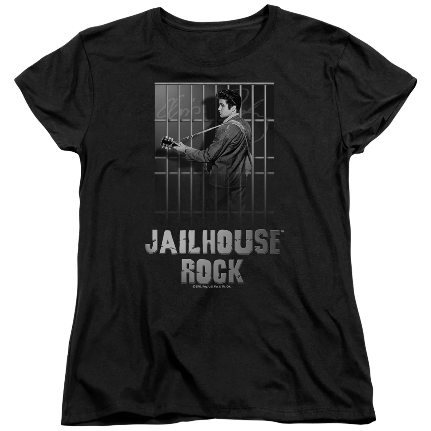 Elvis Presley Women's Shirt | JAILHOUSE ROCK Ladies Tee