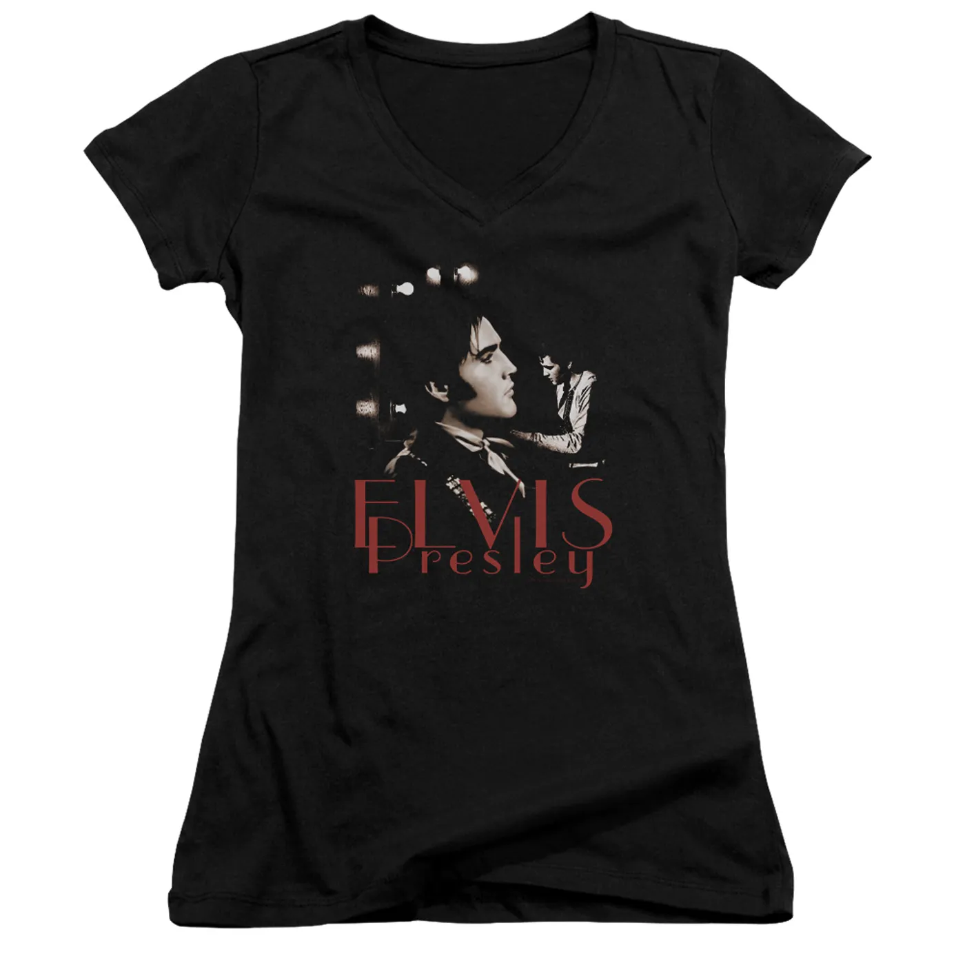 Elvis Presley Junior's V-Neck Shirt | MEMORIES Junior's Tee