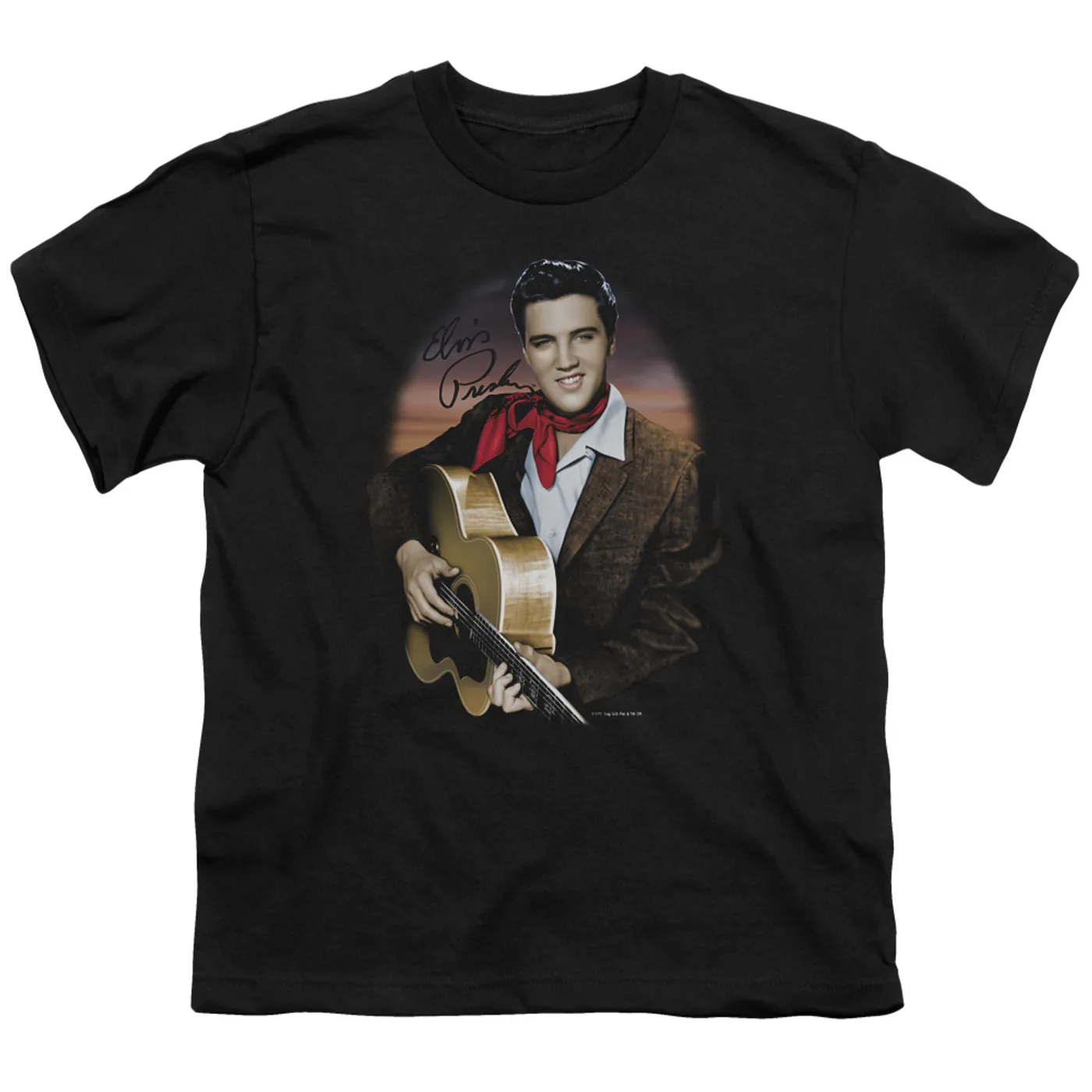 Elvis Presley Youth Tee | RED SCARF #2 Youth T Shirt