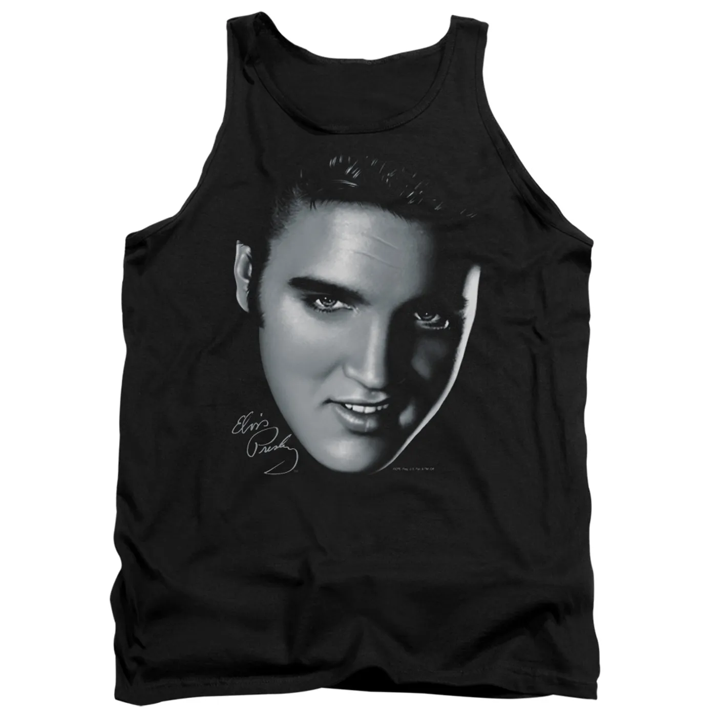 Elvis Presley Tank Top | BIG FACE Sleeveless Shirt