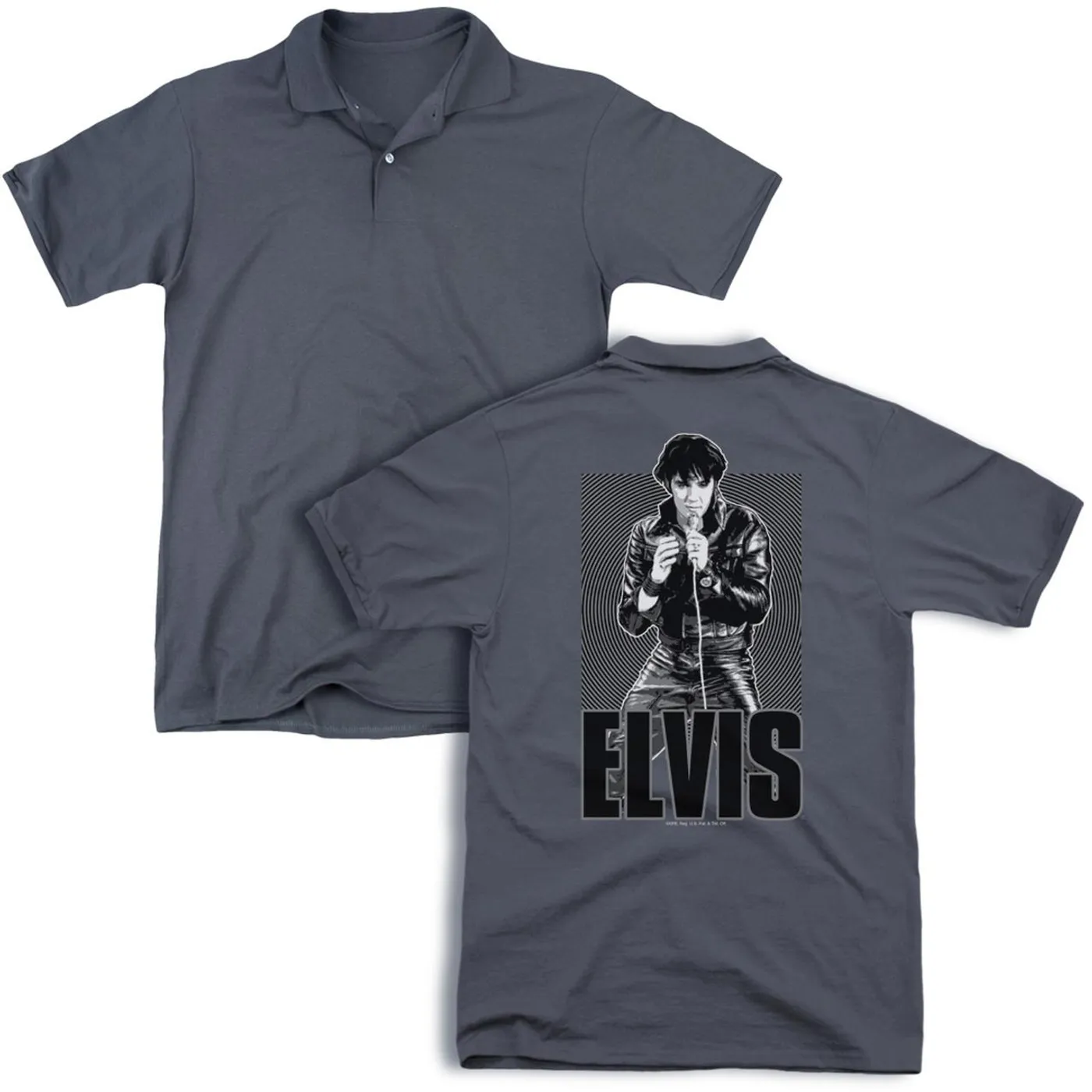 Elvis Presley LEATHER (BACK PRINT)