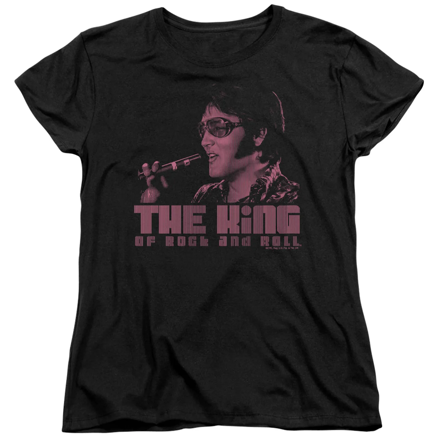 Elvis Presley Women's Shirt | THE KING Ladies Tee