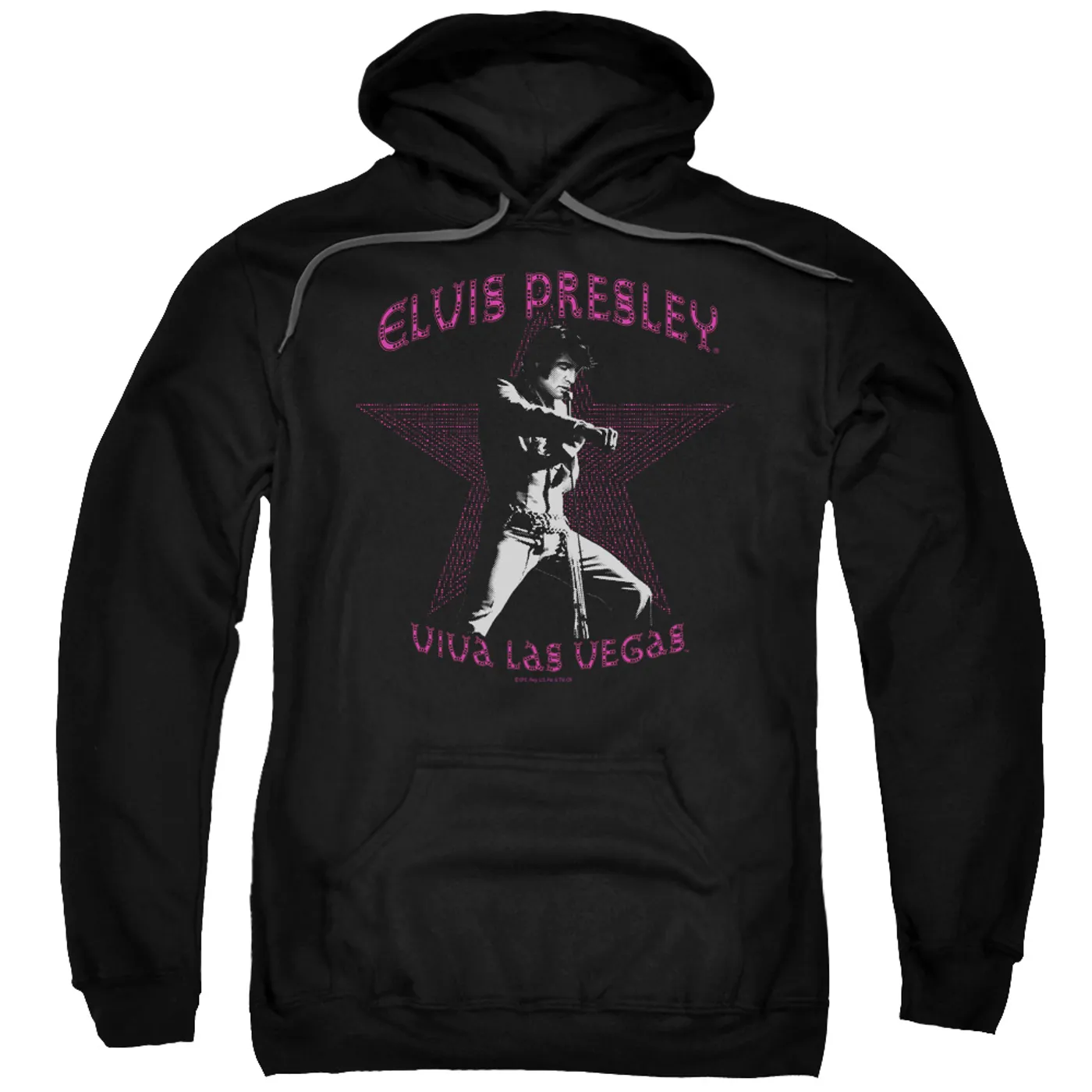 Elvis Presley Hoodie | VIVA LAS VEGAS STAR Pull-Over Sweatshirt
