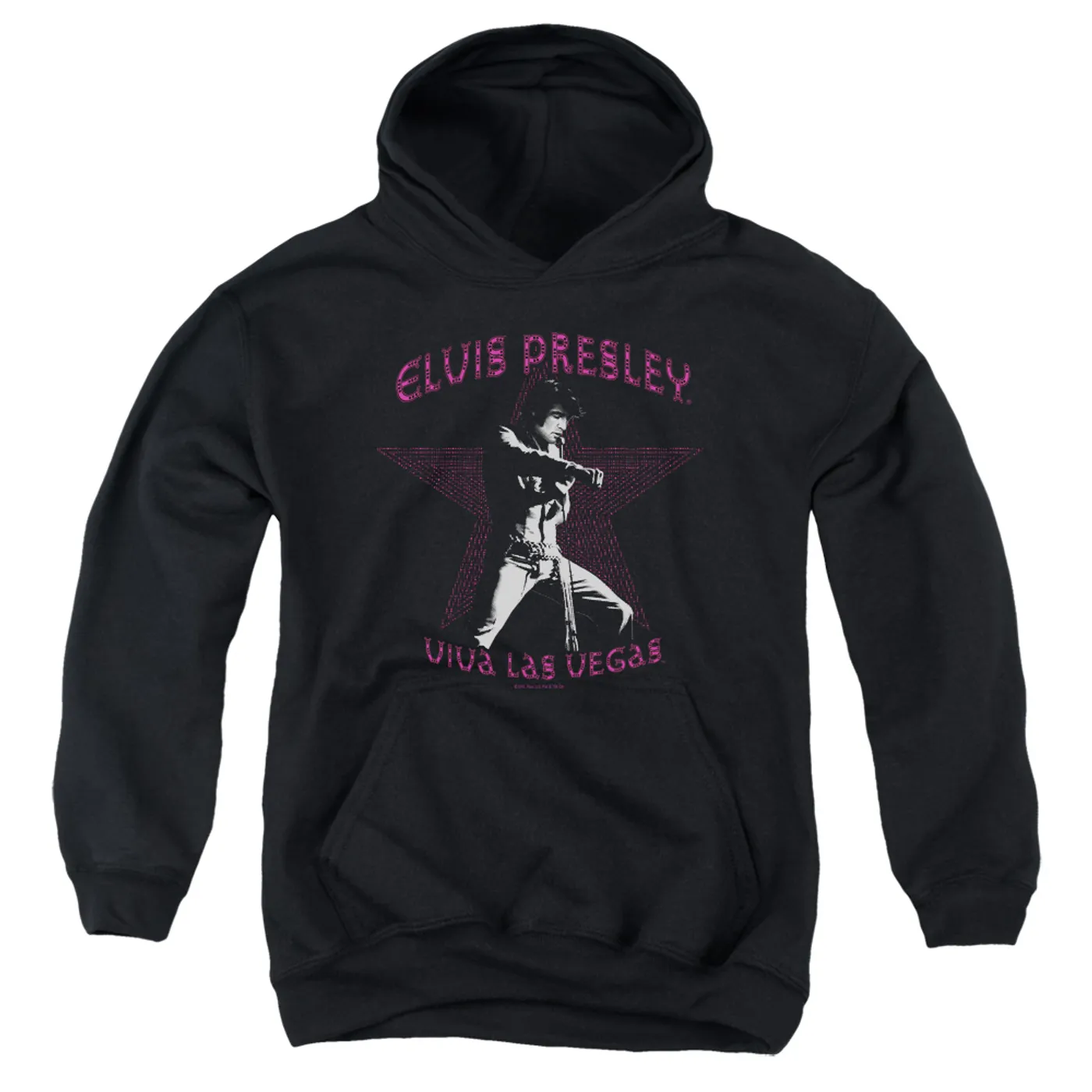 Elvis Presley Youth Hoodie | VIVA LAS VEGAS STAR Pull-Over Sweatshirt