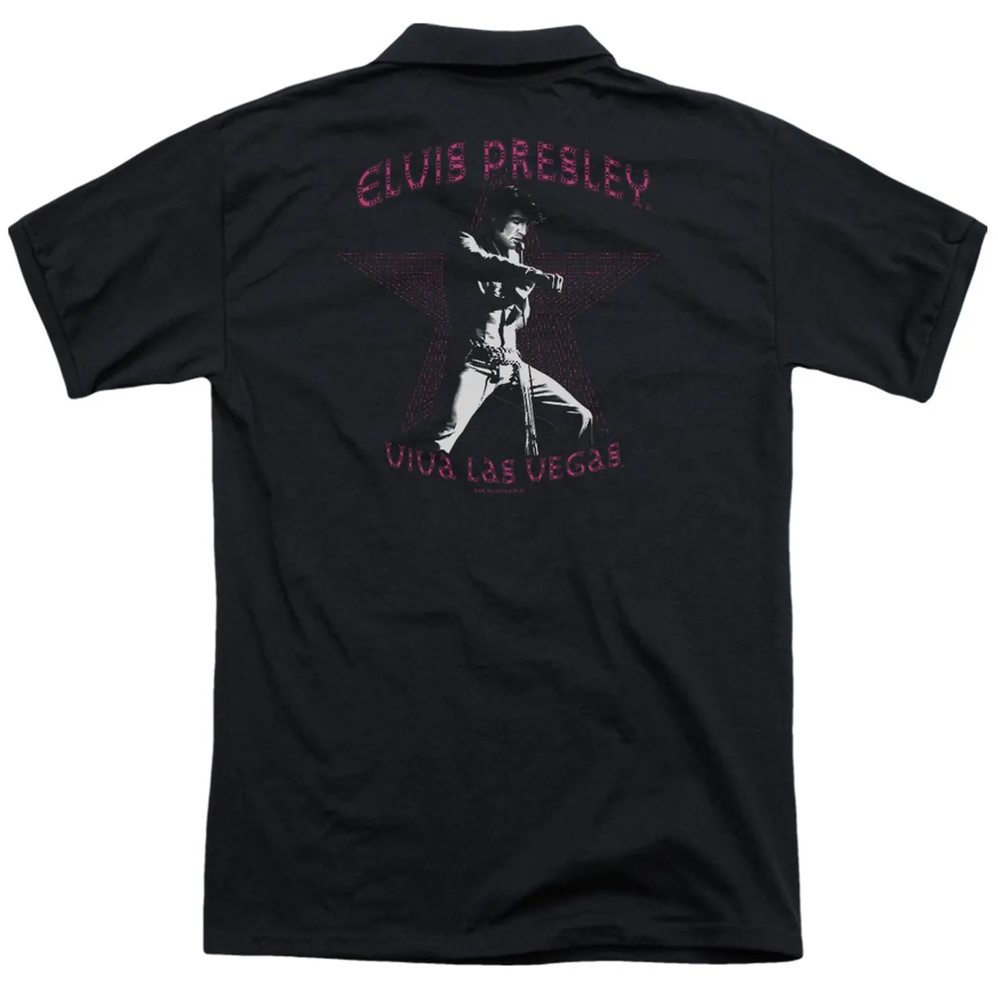 Elvis Presley VIVA LAS VEGAS STAR (BACK PRINT)