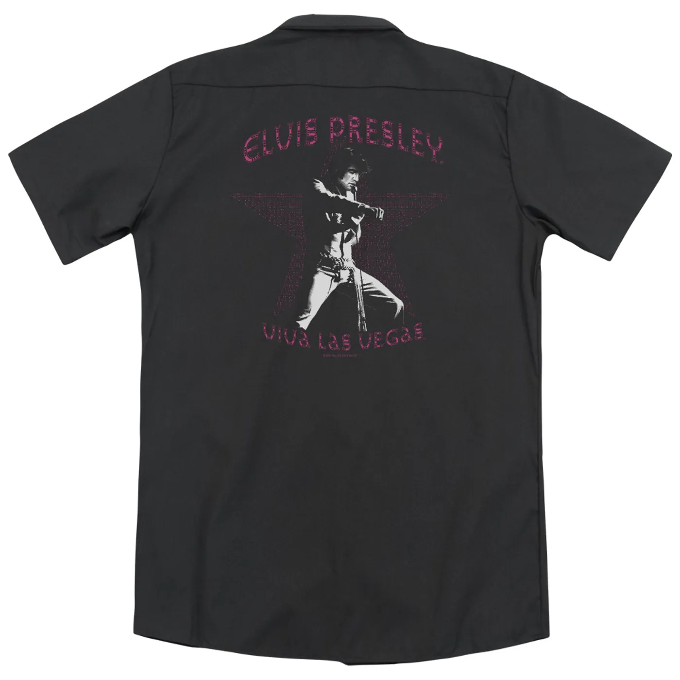 Elvis Presley VIVA LAS VEGAS STAR (BACK PRINT)
