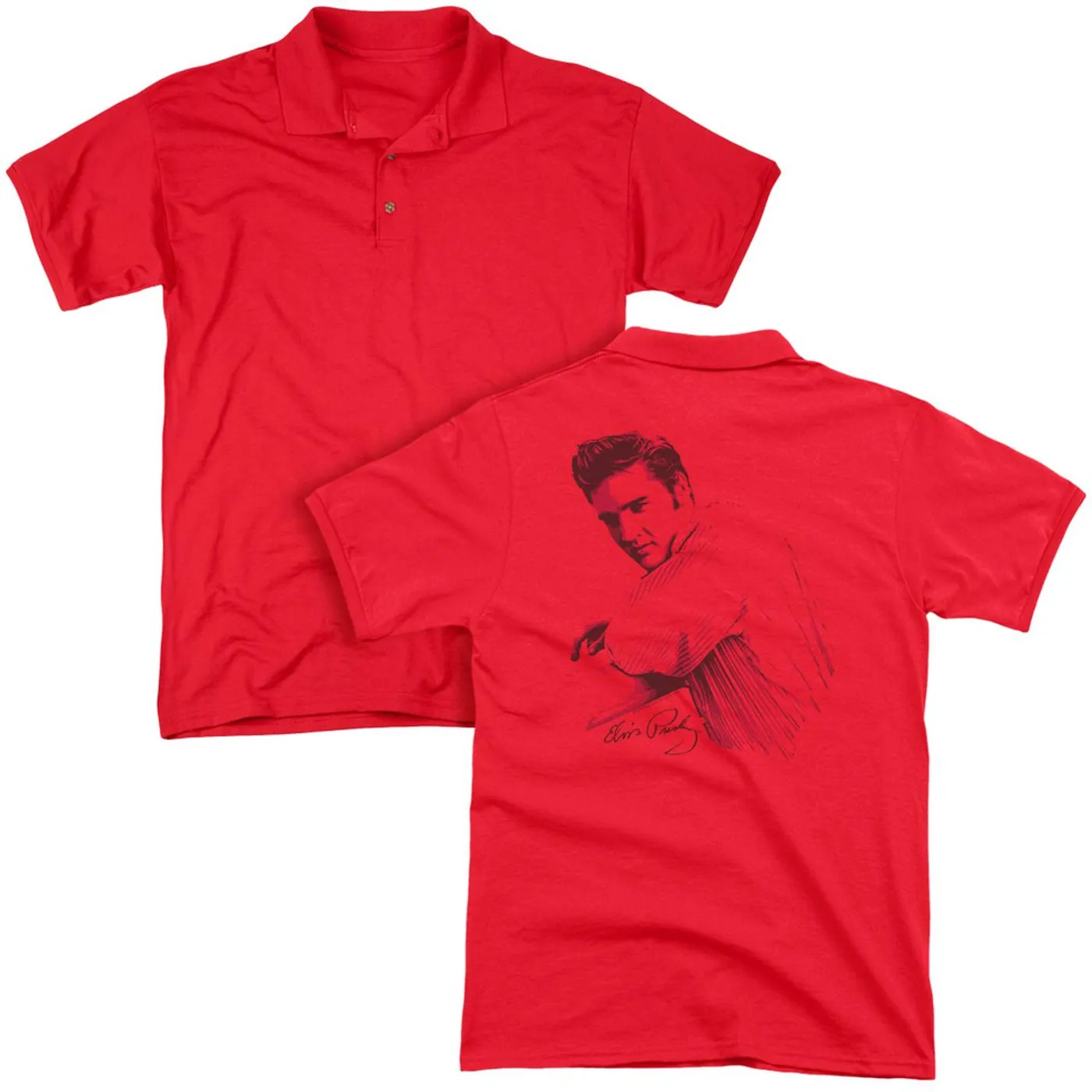 Elvis Presley ON THE RANGE (BACK PRINT)