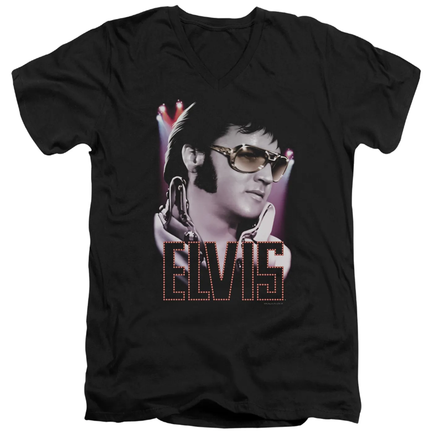 Elvis Presley T Shirt (Slim Fit) | 70'S STAR Slim-fit Tee