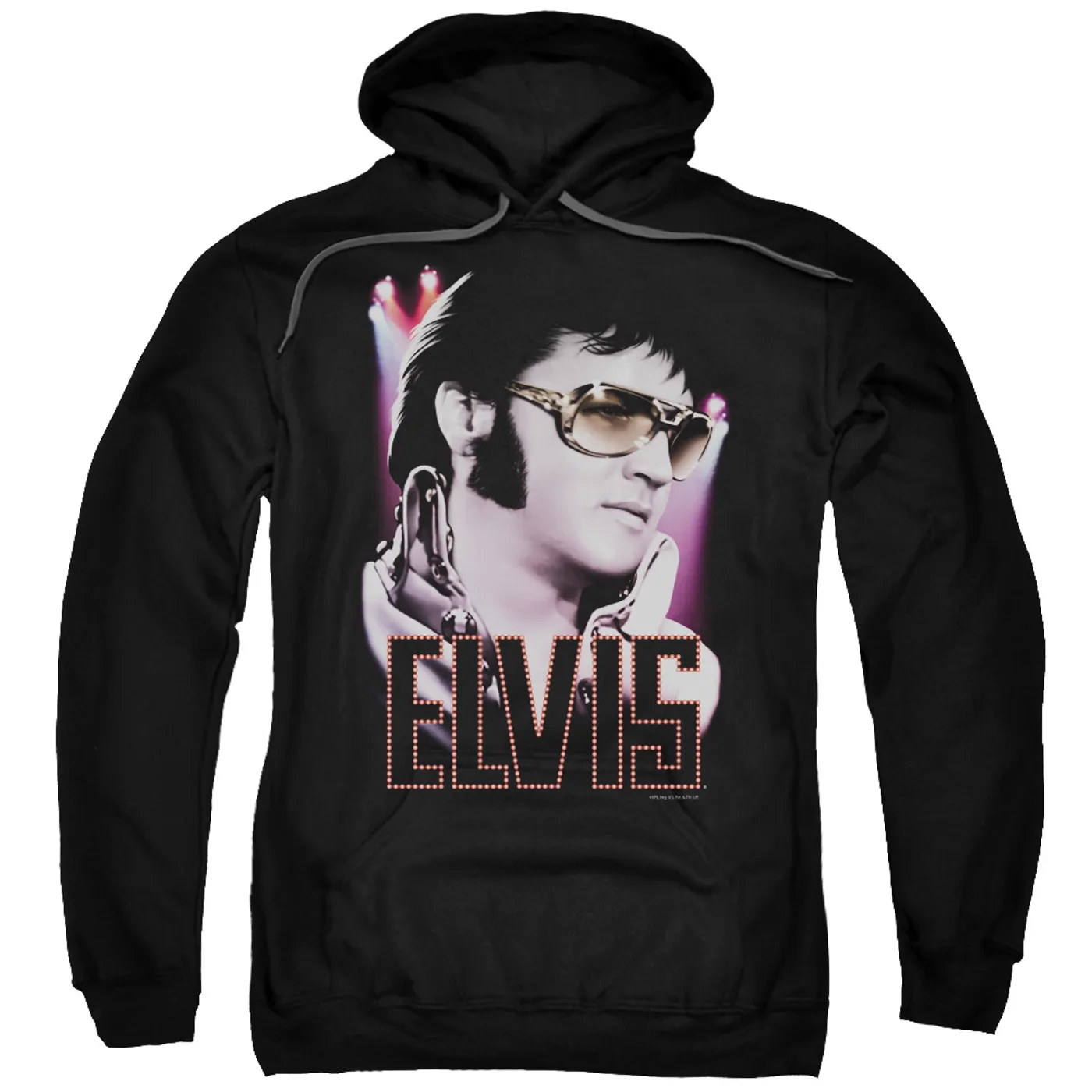 Elvis Presley Hoodie | 70'S STAR Pull-Over Sweatshirt