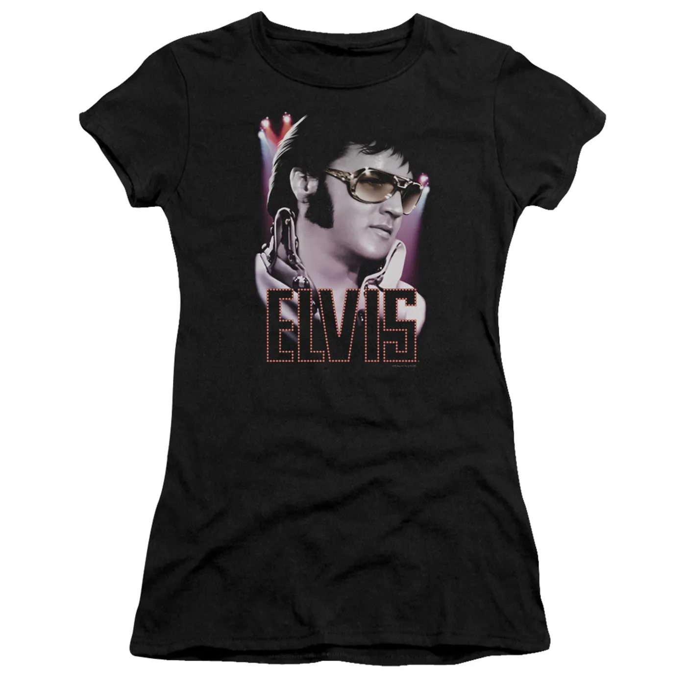 Elvis Presley Juniors Shirt | 70'S STAR Juniors T Shirt