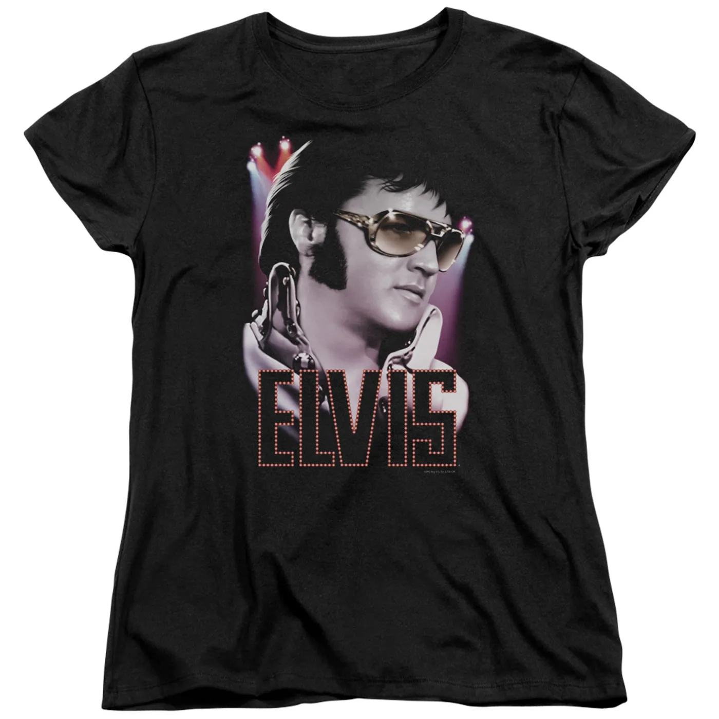 Elvis Presley Women's Shirt | 70'S STAR Ladies Tee