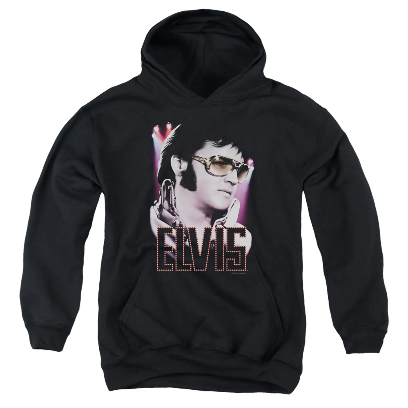 Elvis Presley Youth Hoodie | 70'S STAR Pull-Over Sweatshirt