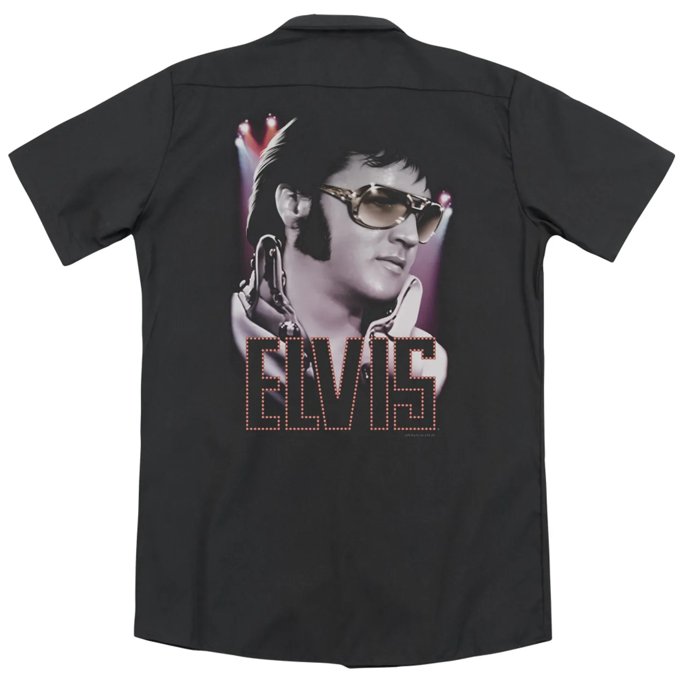 Elvis Presley 70'S STAR (BACK PRINT)