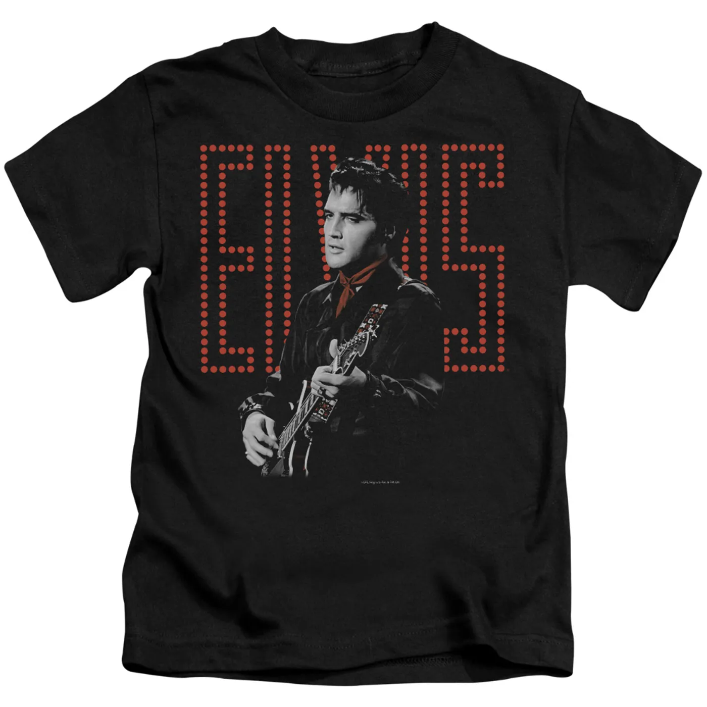 Elvis Presley Kids T Shirt | RED GUITARMAN Kids Tee