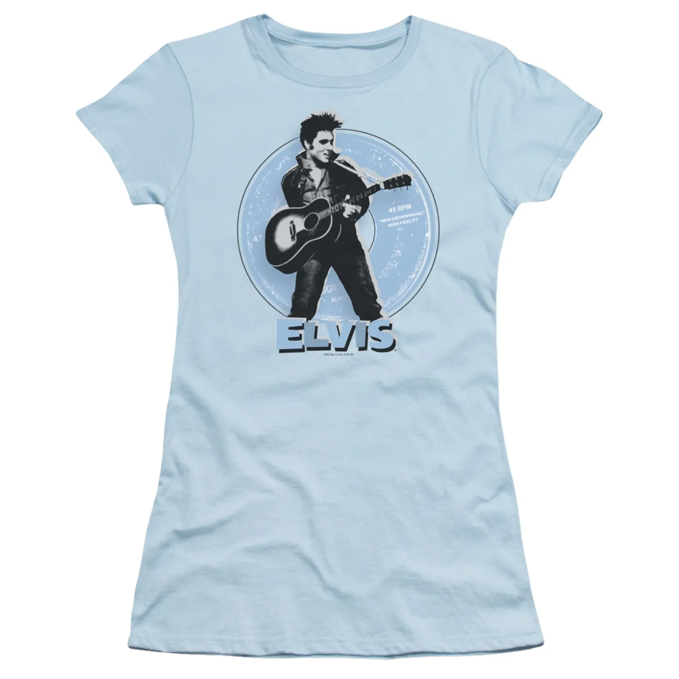 Elvis Presley Juniors Shirt | 45 RPM Juniors T Shirt
