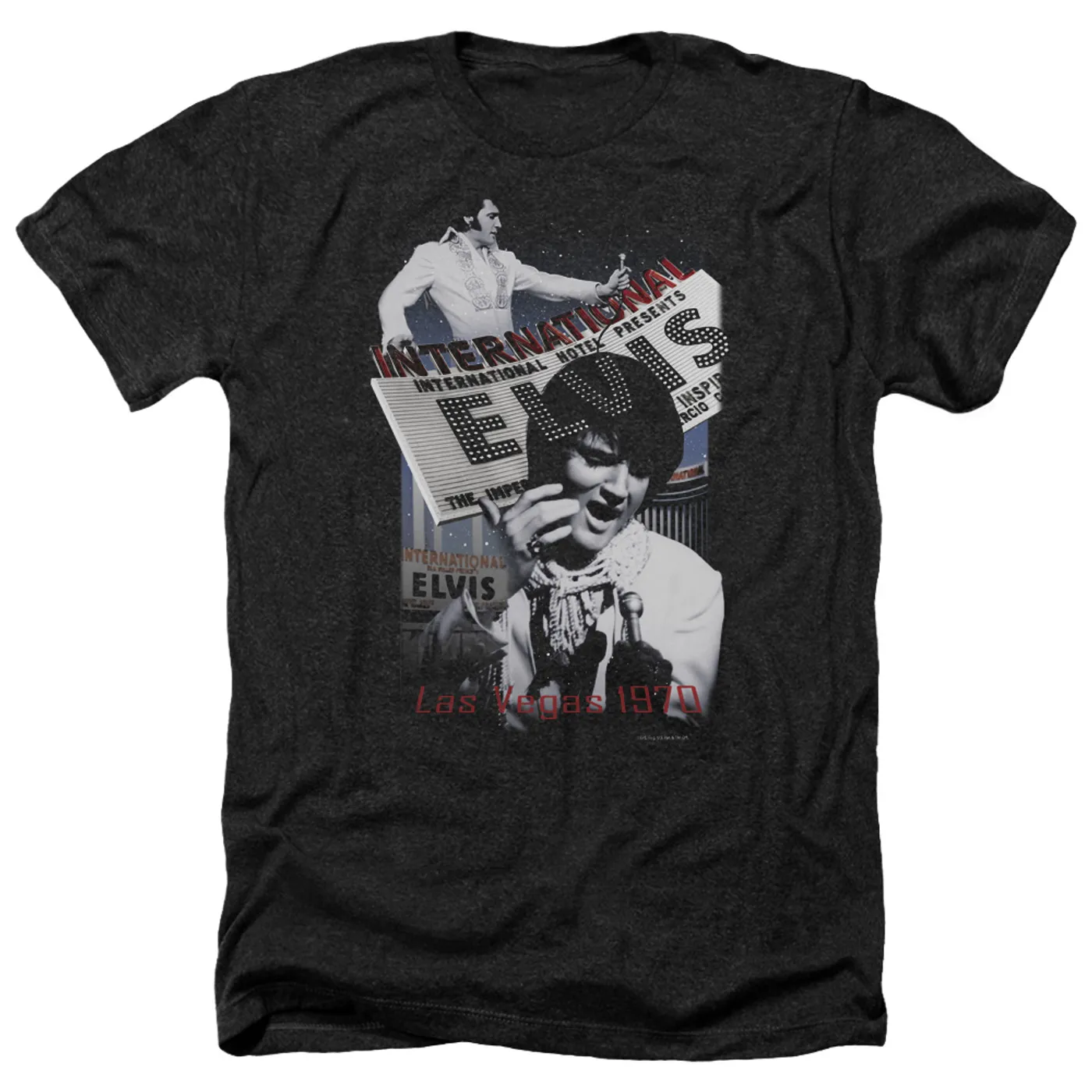 Elvis Presley Tee | INTERNATIONAL HOTEL Premium T Shirt