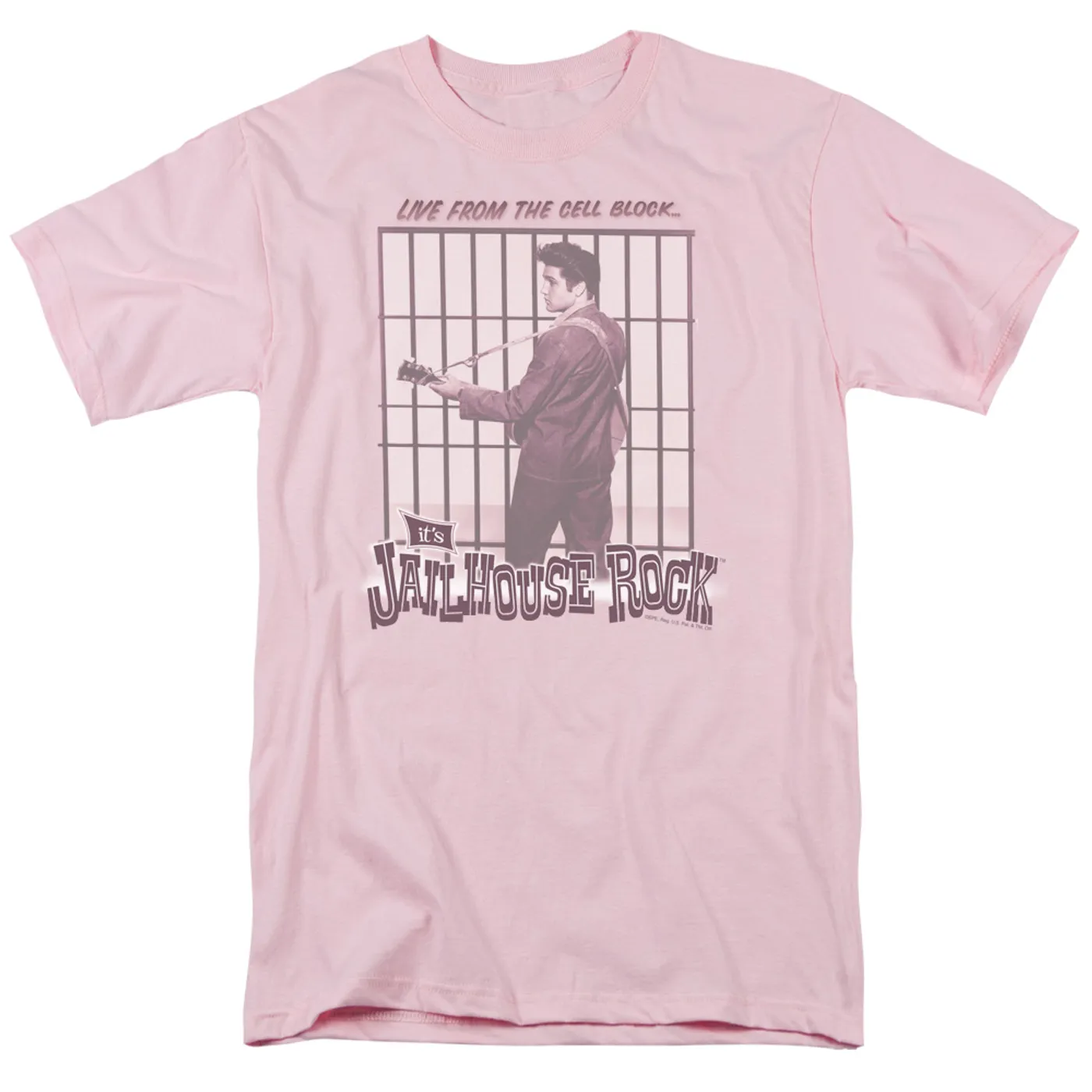 Elvis Presley Shirt | CELL BLOCK ROCK T Shirt