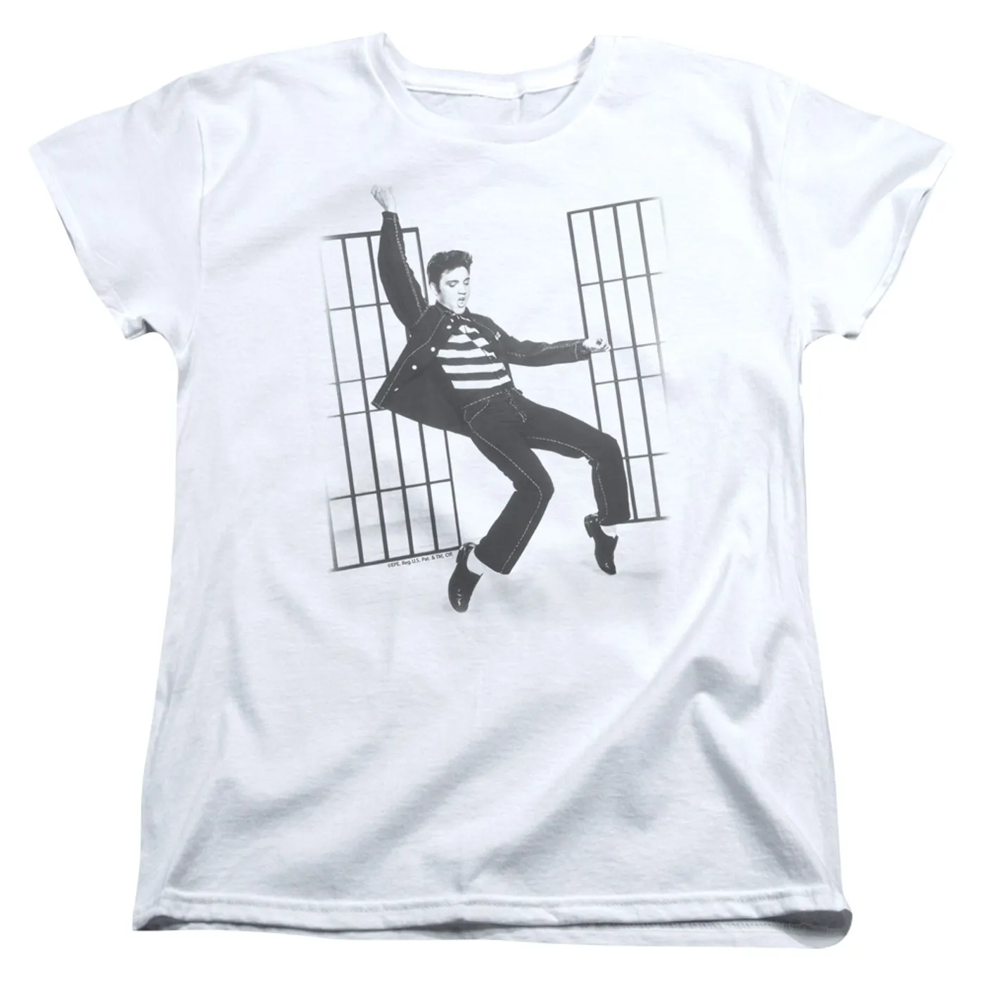 Elvis Presley Women's Shirt | JAILHOUSE ROCK Ladies Tee