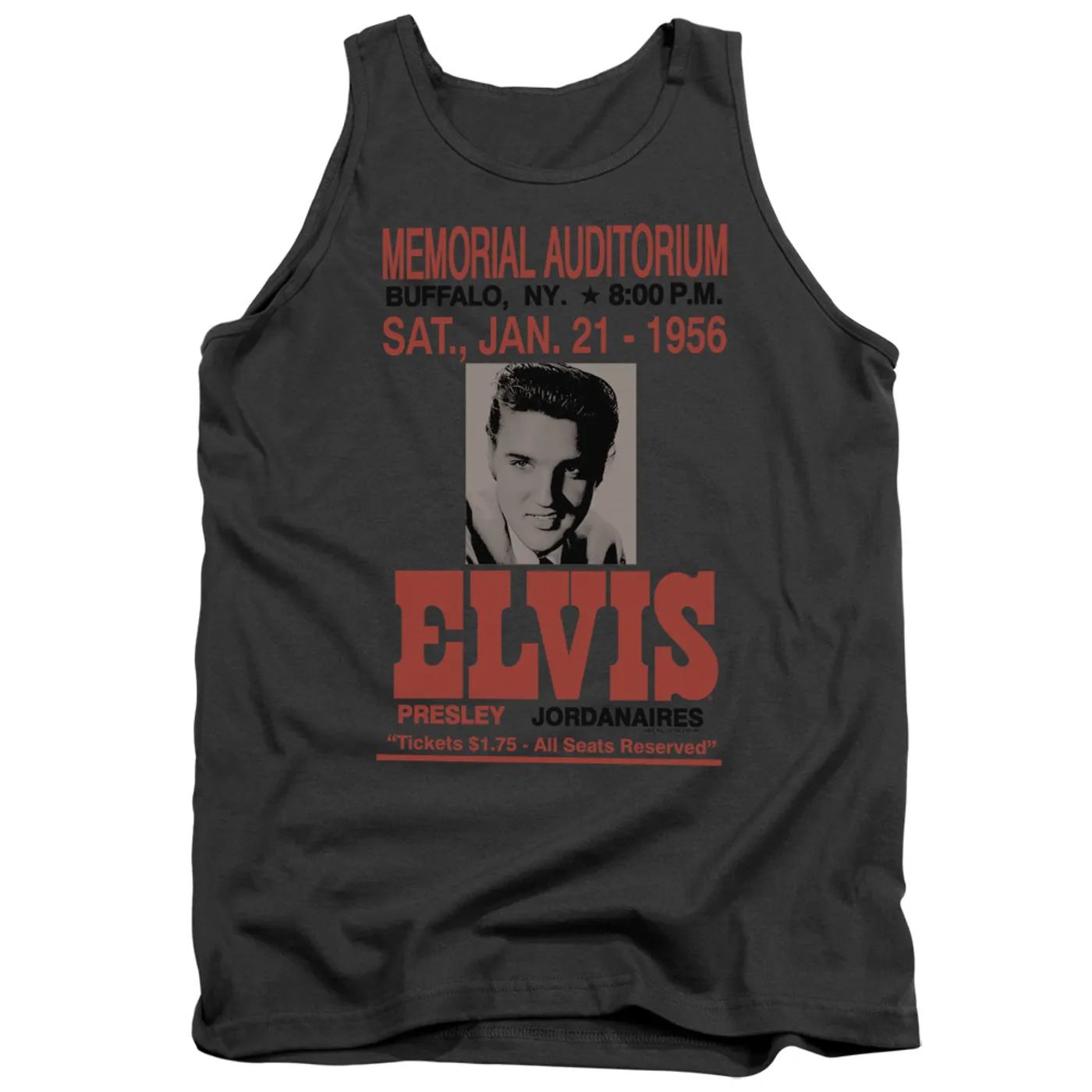 Elvis Presley Tank Top | BUFFALO 1956 Sleeveless Shirt