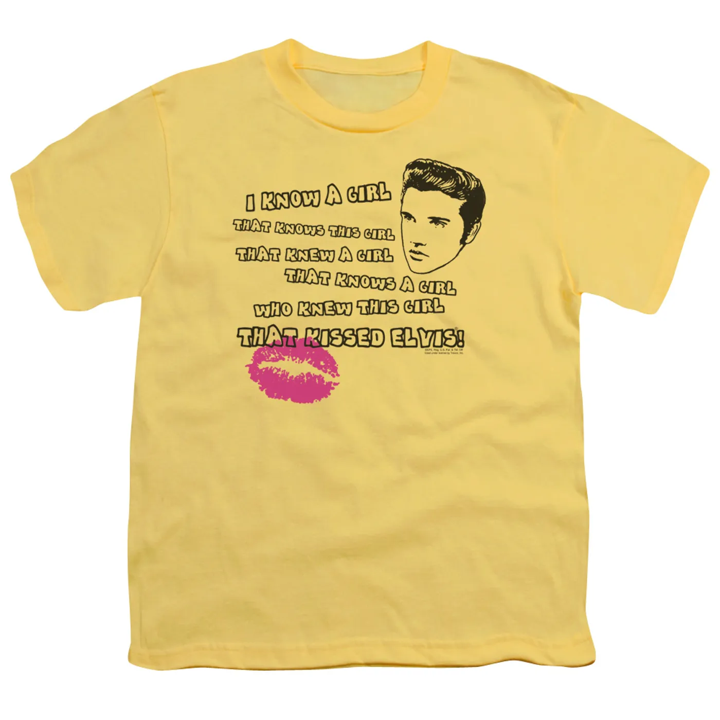 Youth Tee | KISSED Elvis Presley Youth T Shirt
