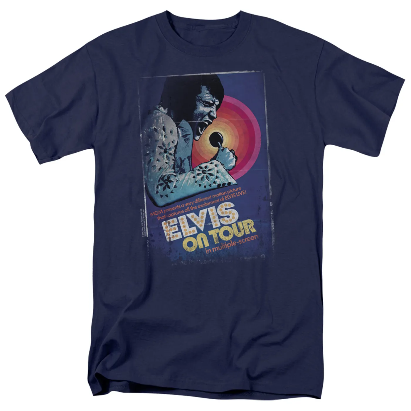 Elvis Presley Shirt | ON TOUR POSTER T Shirt