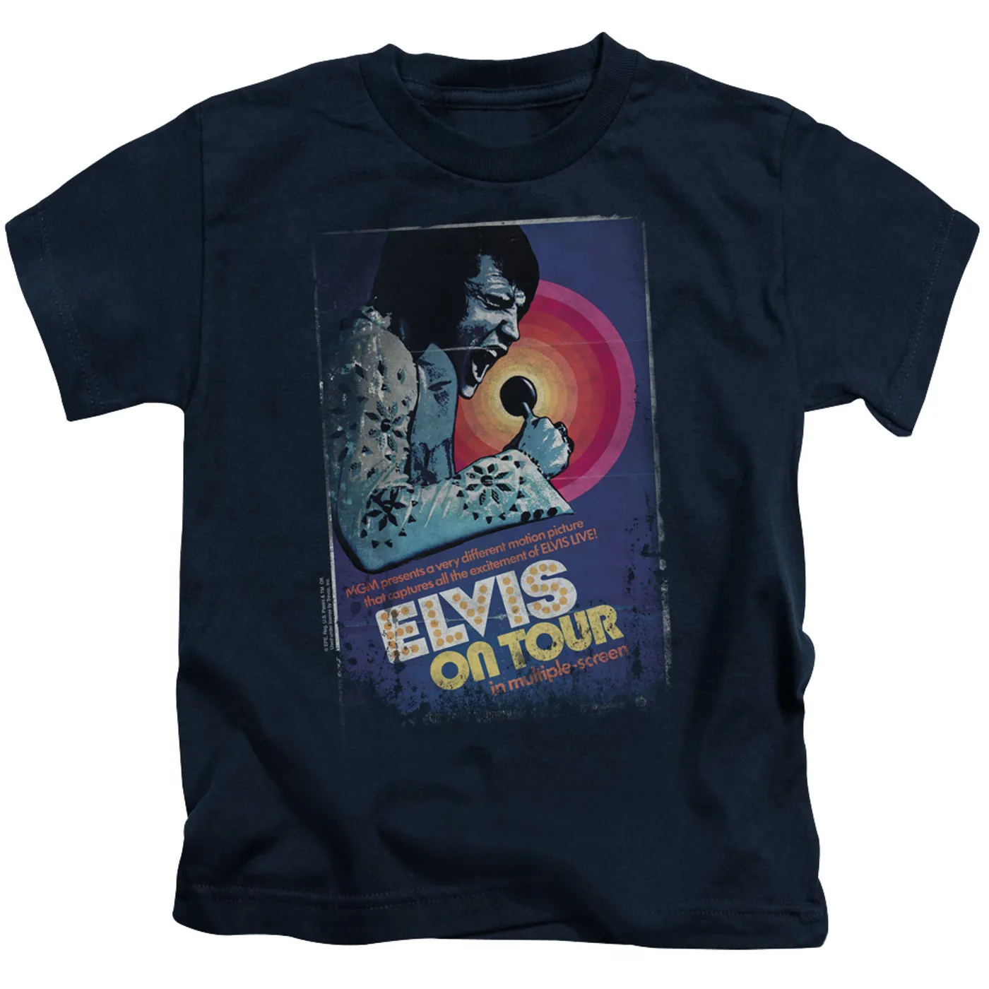 Elvis Presley Kids T Shirt | ON TOUR POSTER Kids Tee
