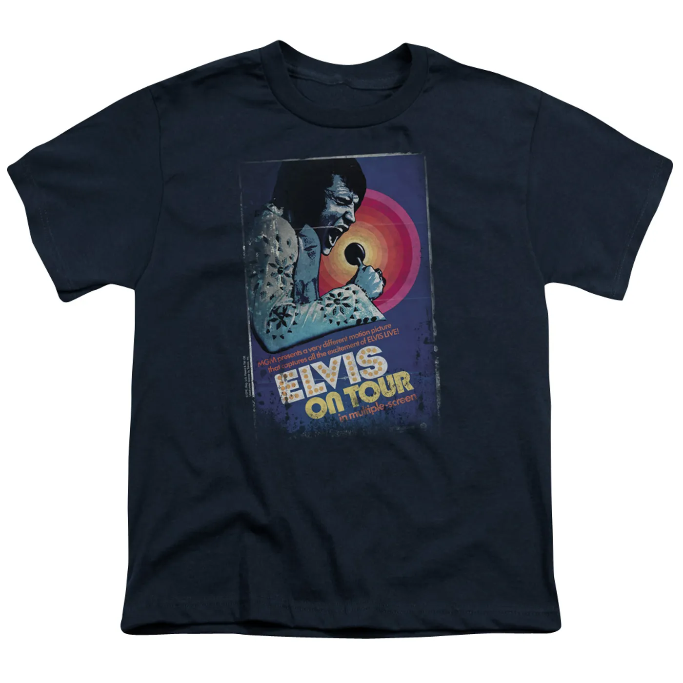 Elvis Presley Youth Tee | ON TOUR POSTER Youth T Shirt