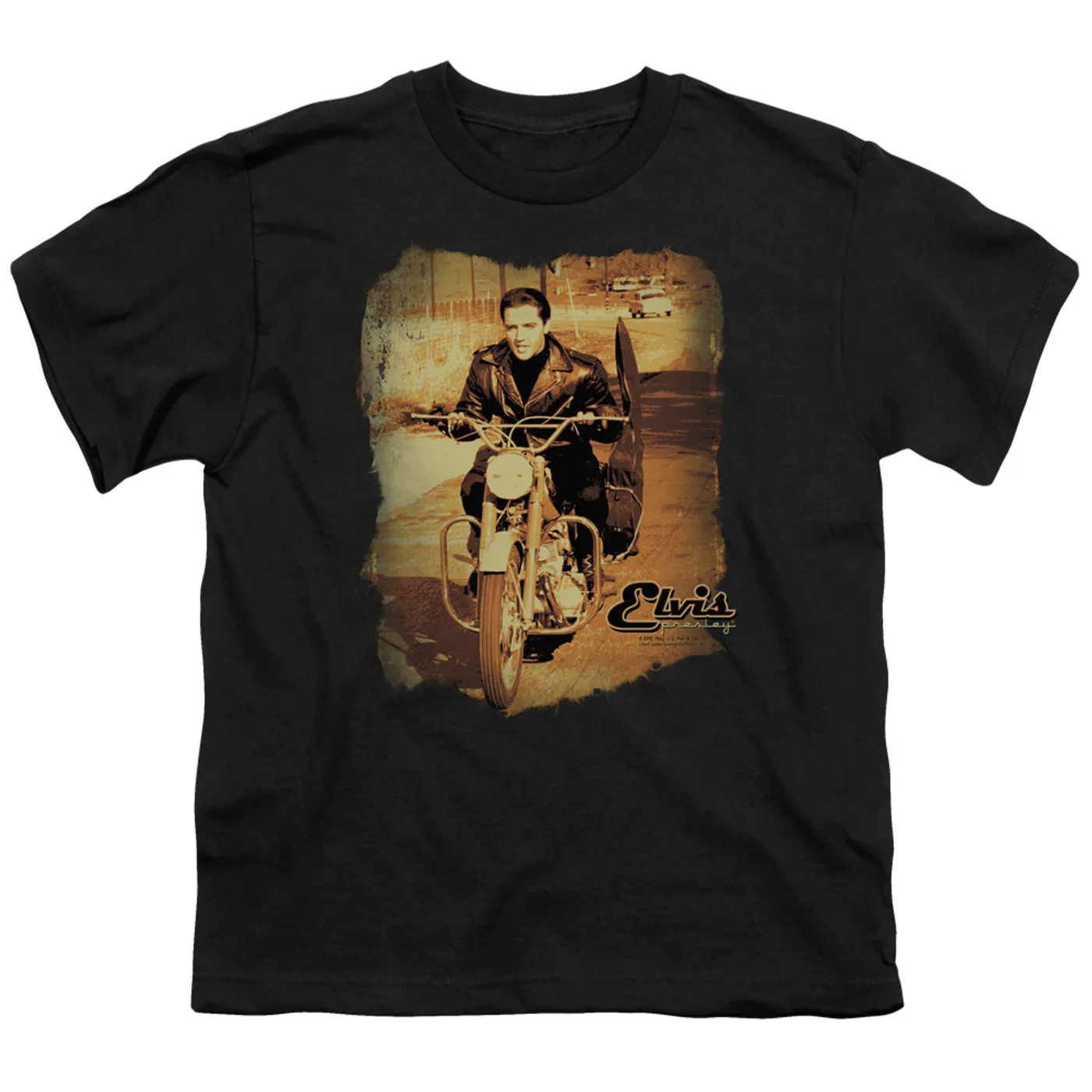 Elvis Presley Youth Tee | HIT THE ROAD Youth T Shirt