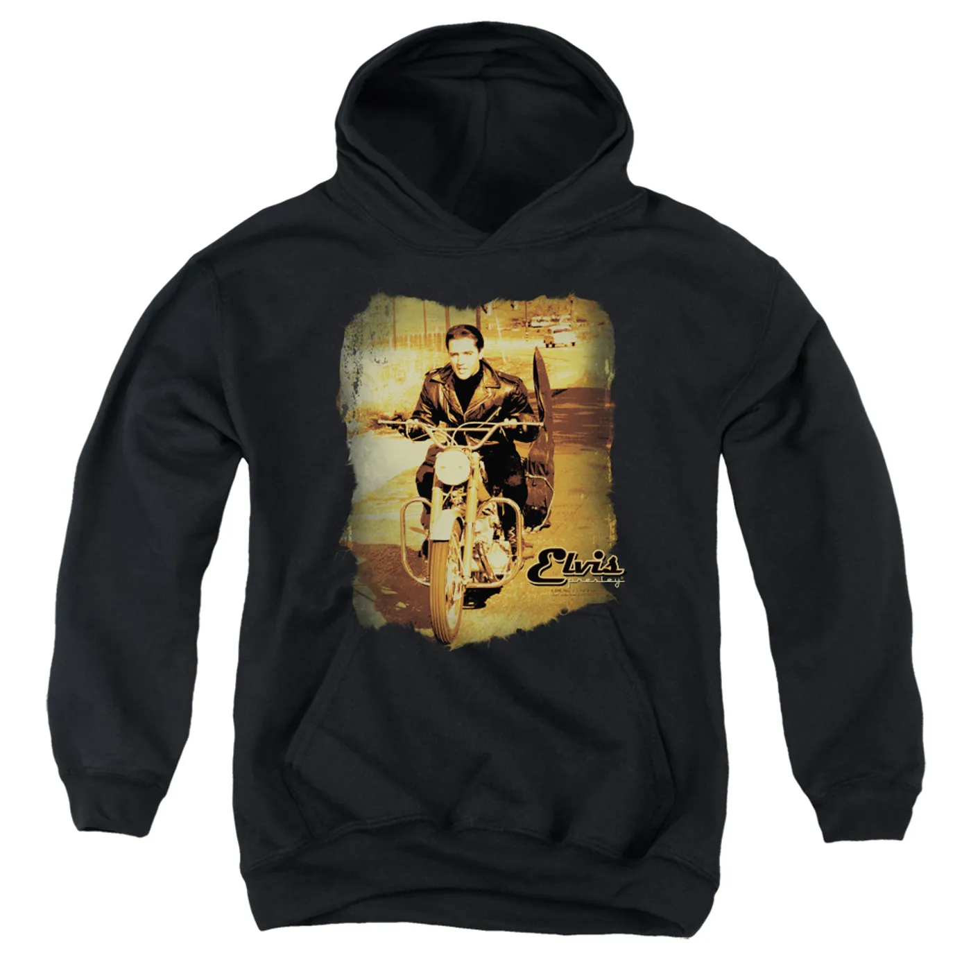 Elvis Presley Youth Hoodie | HIT THE ROAD Pull-Over Sweatshirt