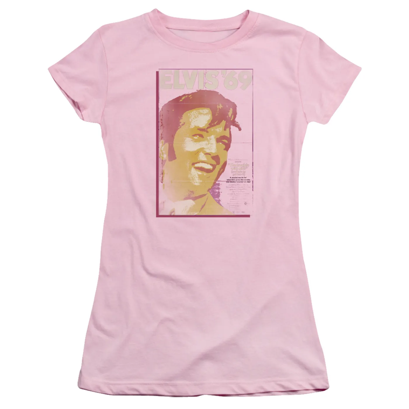 Elvis Presley Juniors Shirt | TROUBLE WITH GIRLS Juniors T Shirt