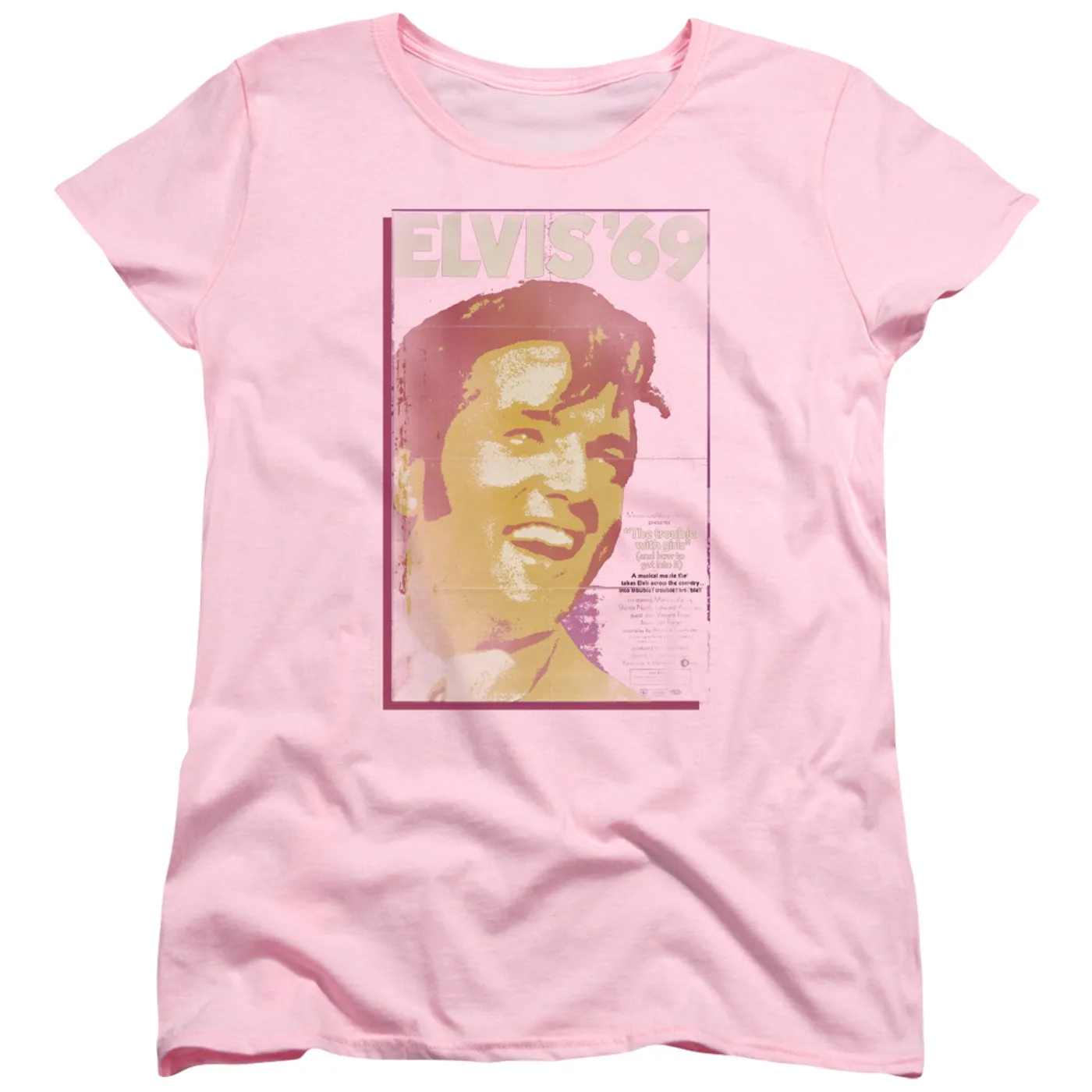 Elvis Presley Women's Shirt | TROUBLE WITH GIRLS Ladies Tee