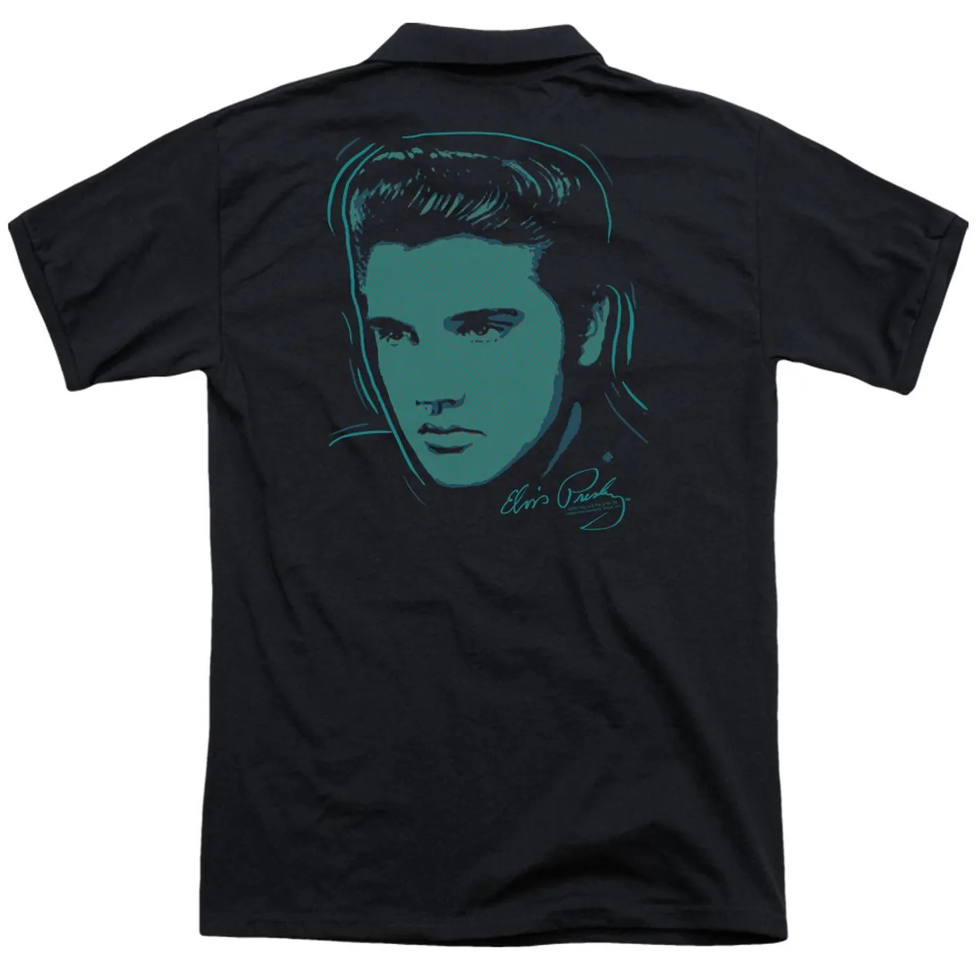 Elvis Presley YOUNG DOTS (BACK PRINT)
