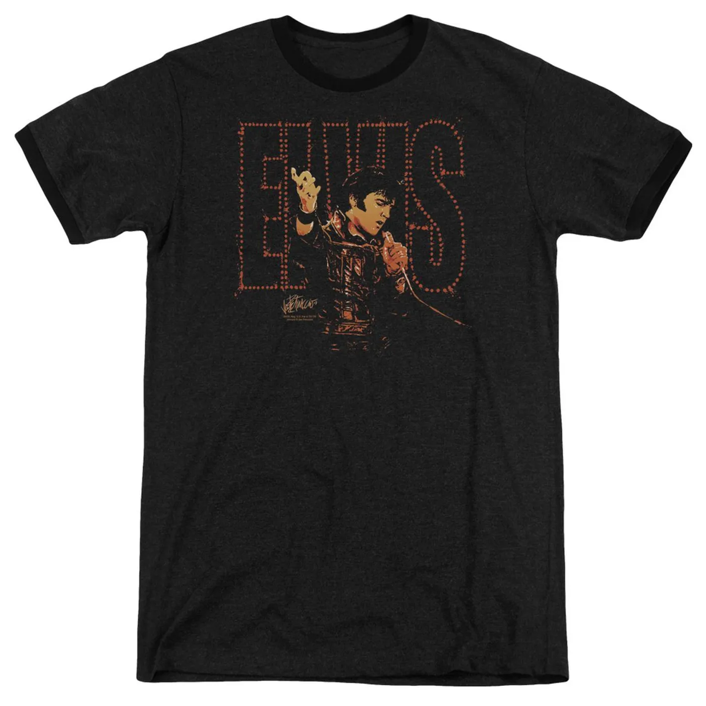 Elvis Presley Shirt | TAKE MY HAND Premium Ringer Tee