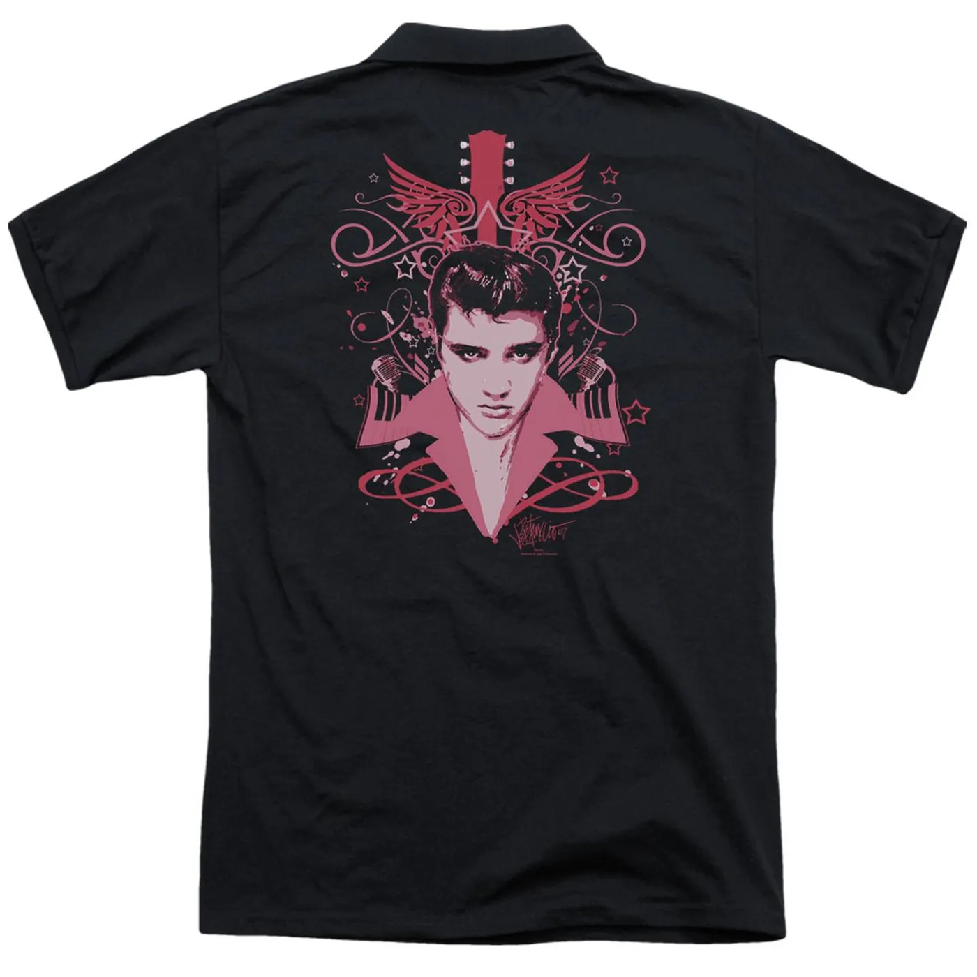 Elvis Presley LETS FACE IT (BACK PRINT)