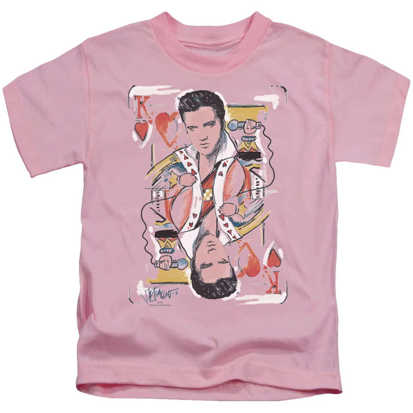 Elvis Presley Kids T Shirt | KING OF HEARTS Kids Tee