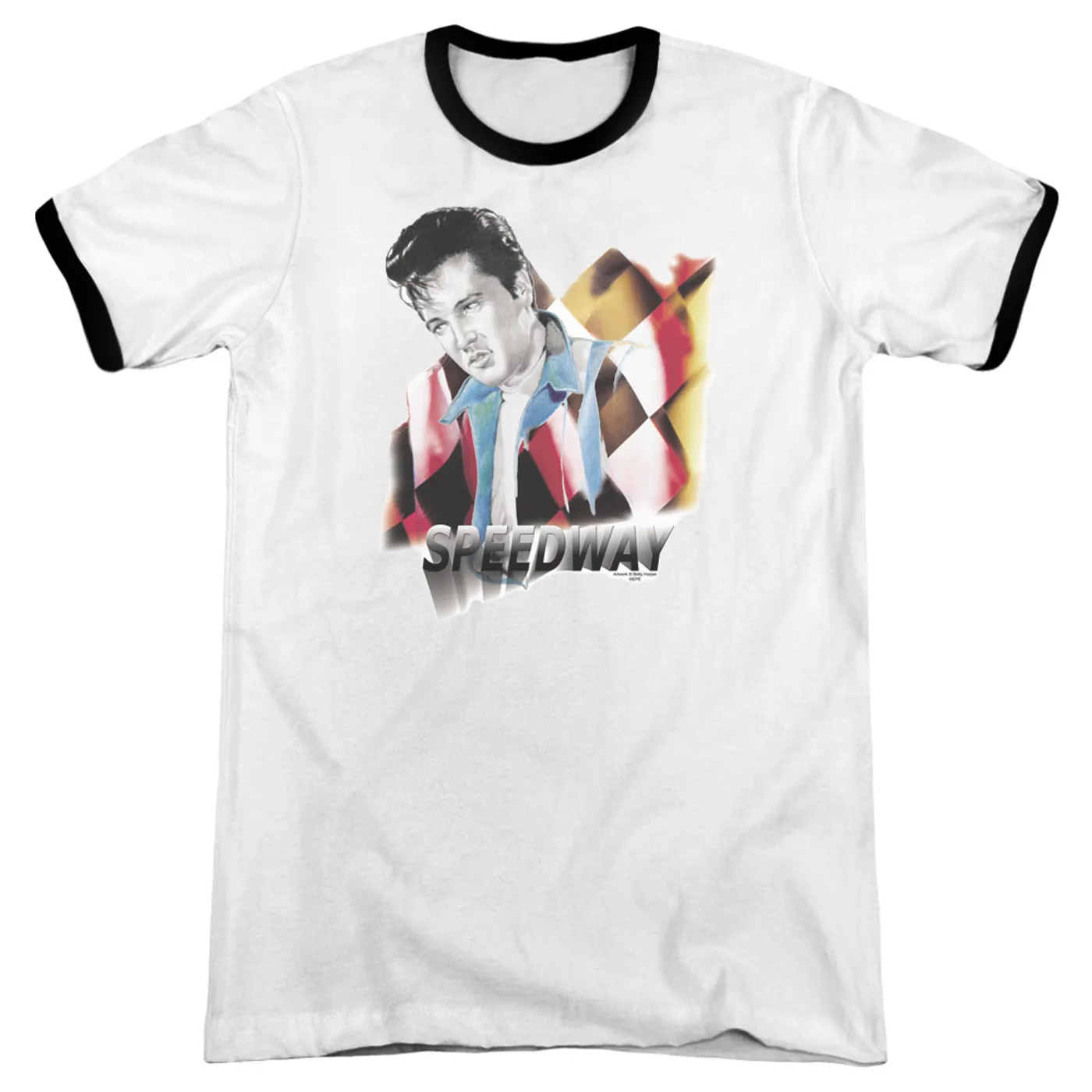 Elvis Presley Shirt | SPEEDWAY Premium Ringer Tee
