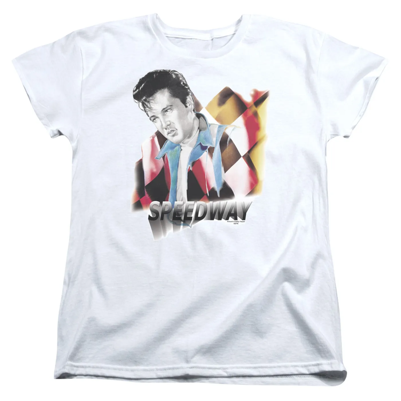 Elvis Presley Women's Shirt | SPEEDWAY Ladies Tee