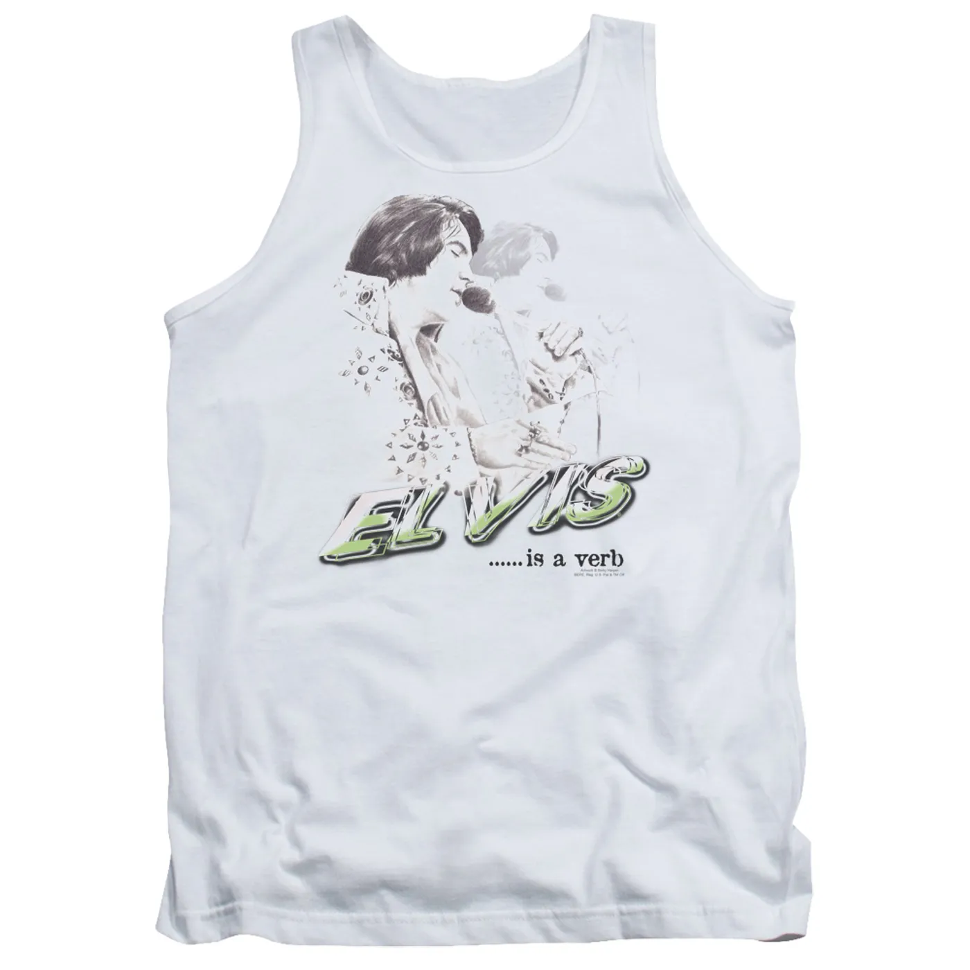 Tank Top | Elvis Presley IS A VERB Sleeveless Shirt