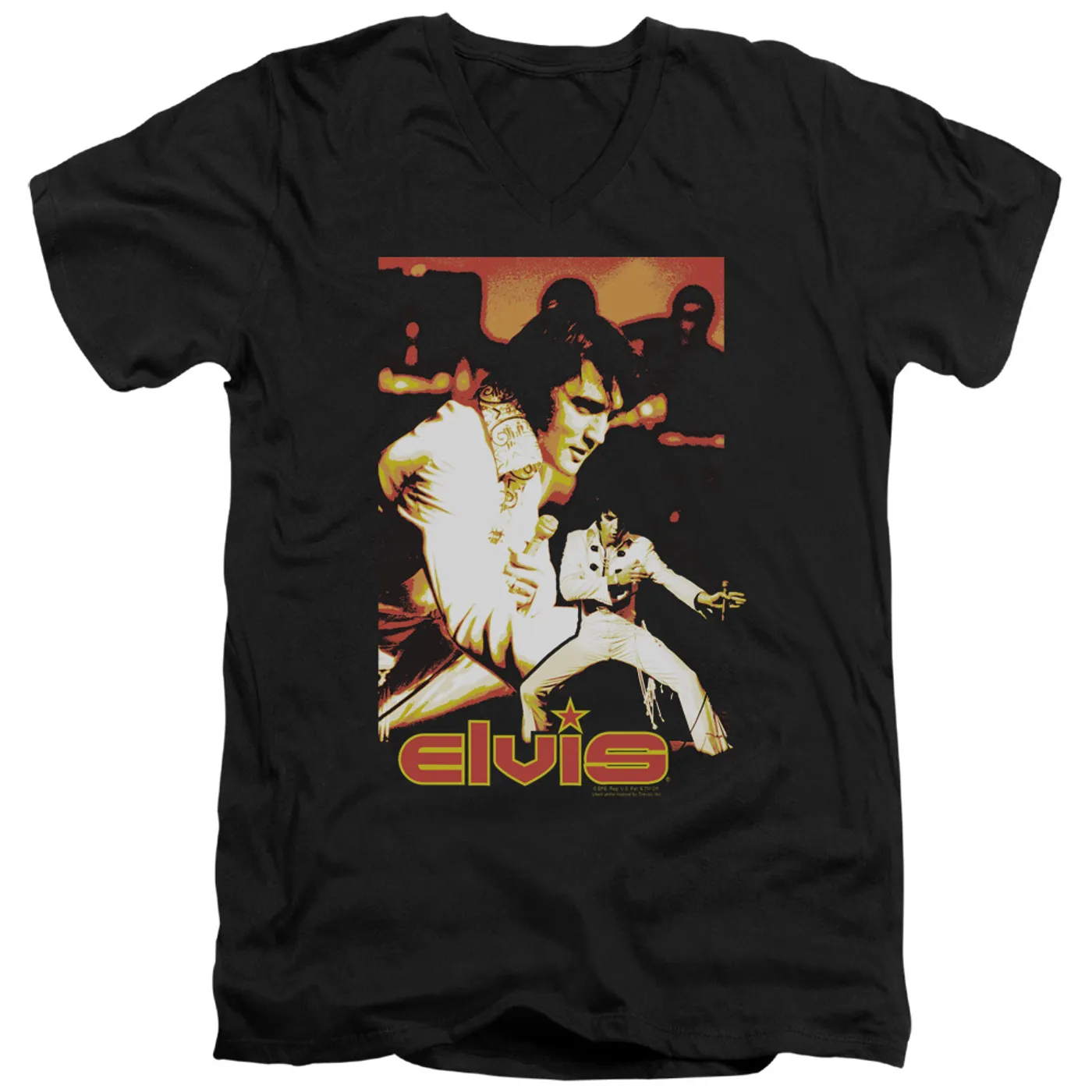 Elvis Presley T Shirt (Slim Fit) | SHOWMAN Slim-fit Tee