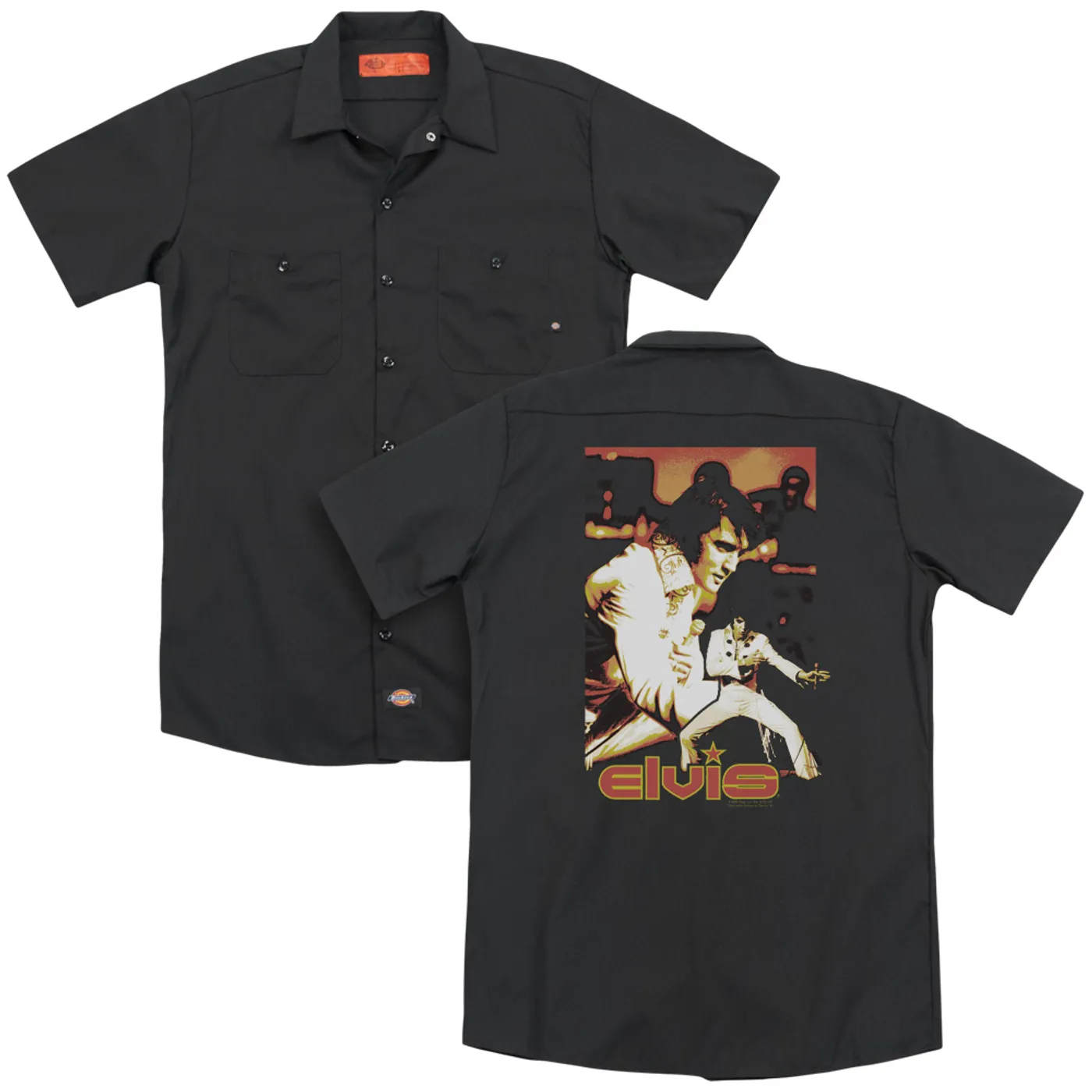 Elvis Presley SHOWMAN (BACK PRINT)