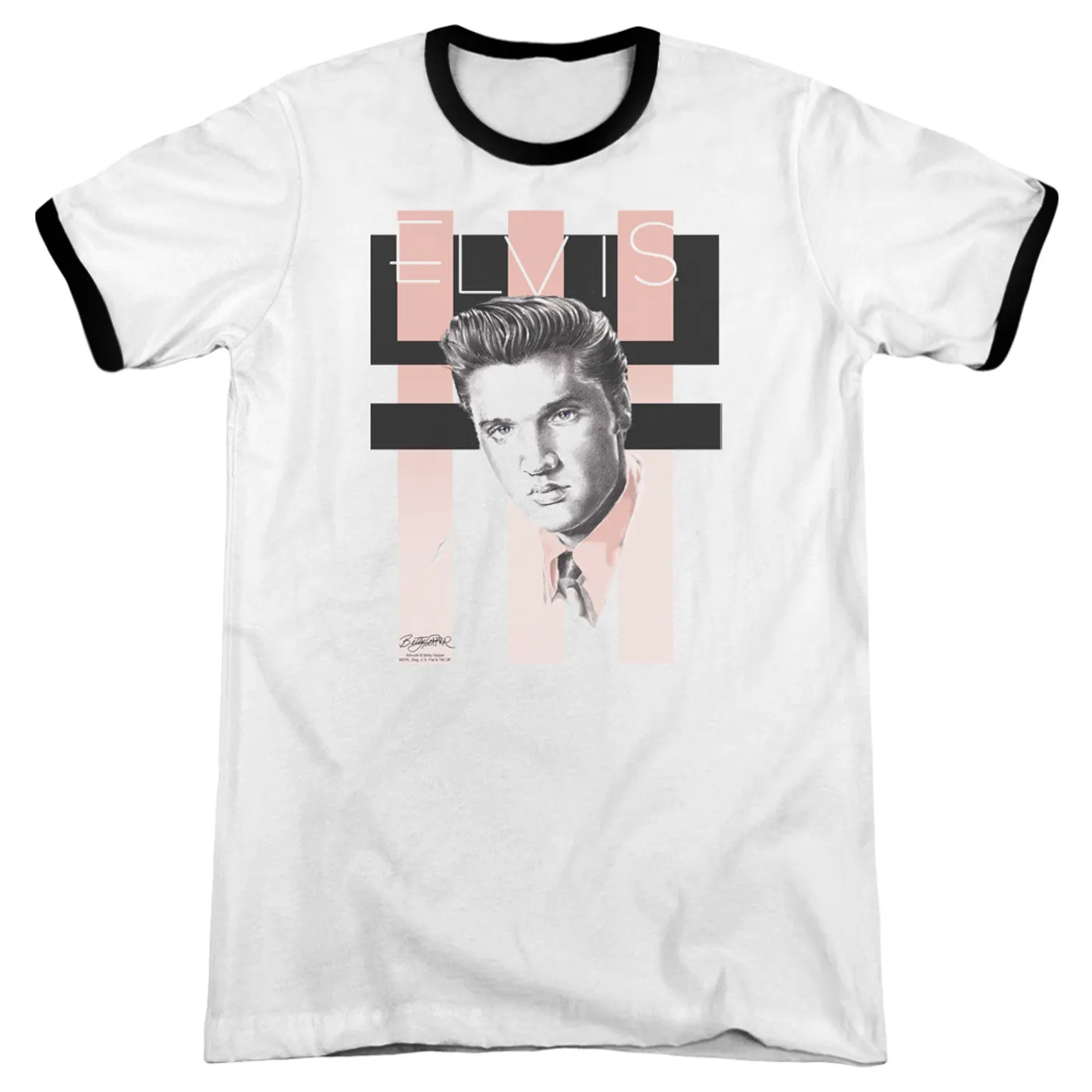 Elvis Presley Shirt | RETRO Premium Ringer Tee