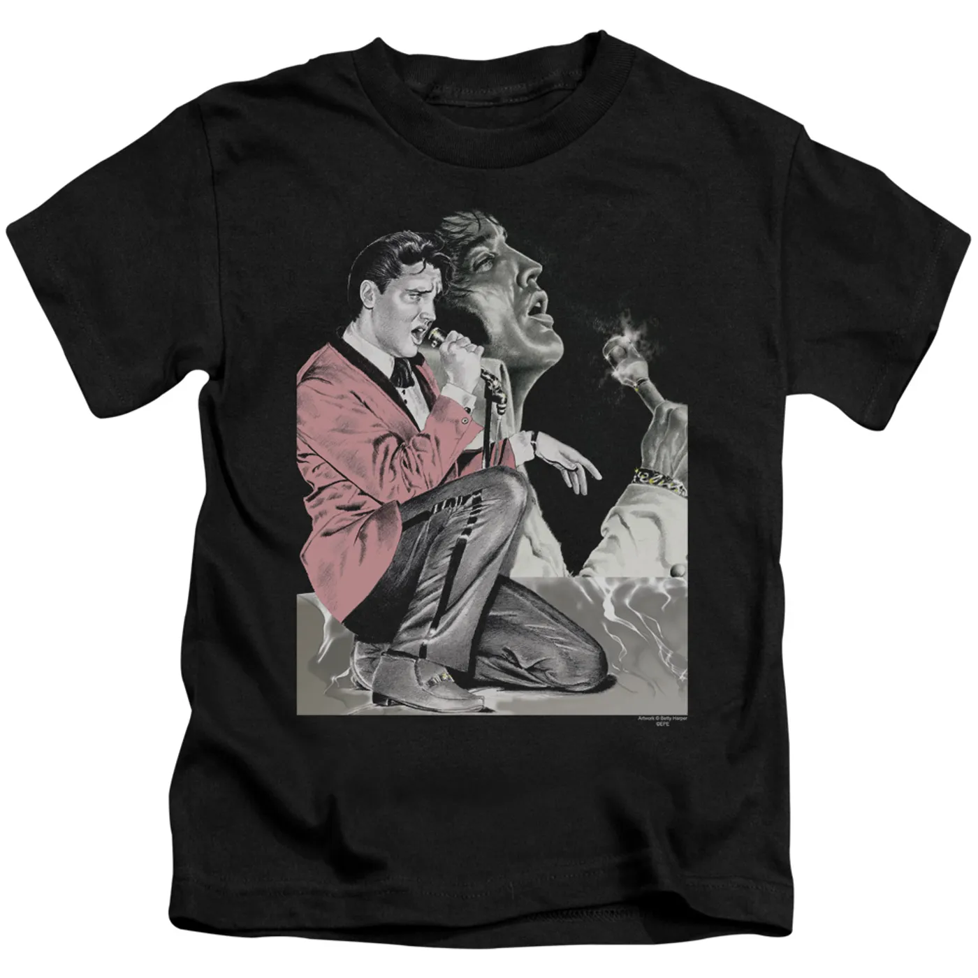 Elvis Presley Kids T Shirt | ROCK N ROLL SMOKE Kids Tee