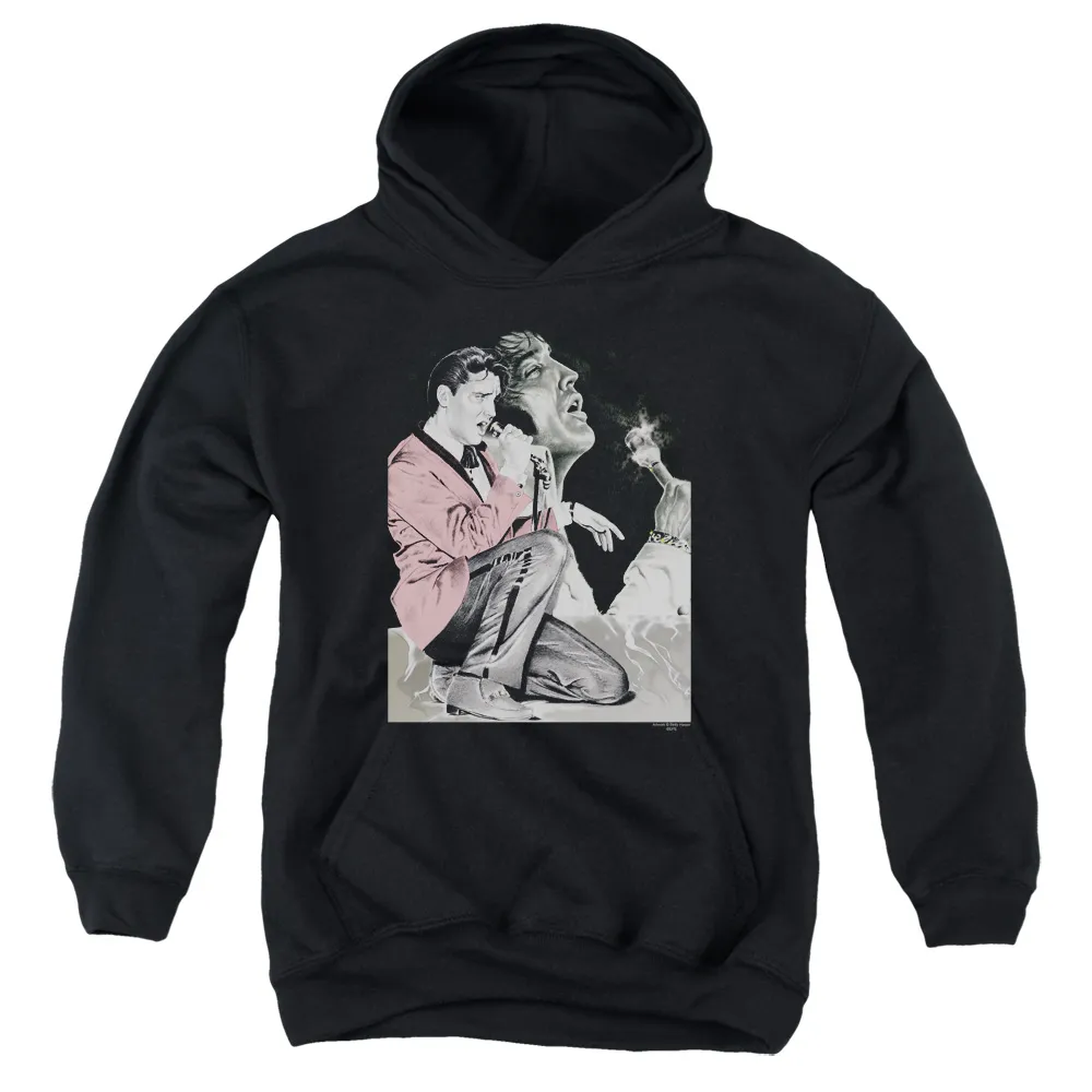 Youth Hoodie | ROCK N ROLL SMOKE Pull-Over Sweatshirt