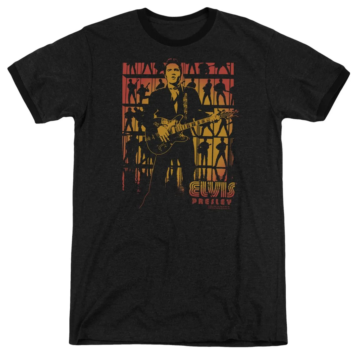 Elvis Presley Shirt | COMEBACK SPOTLIGHT Premium Ringer Tee