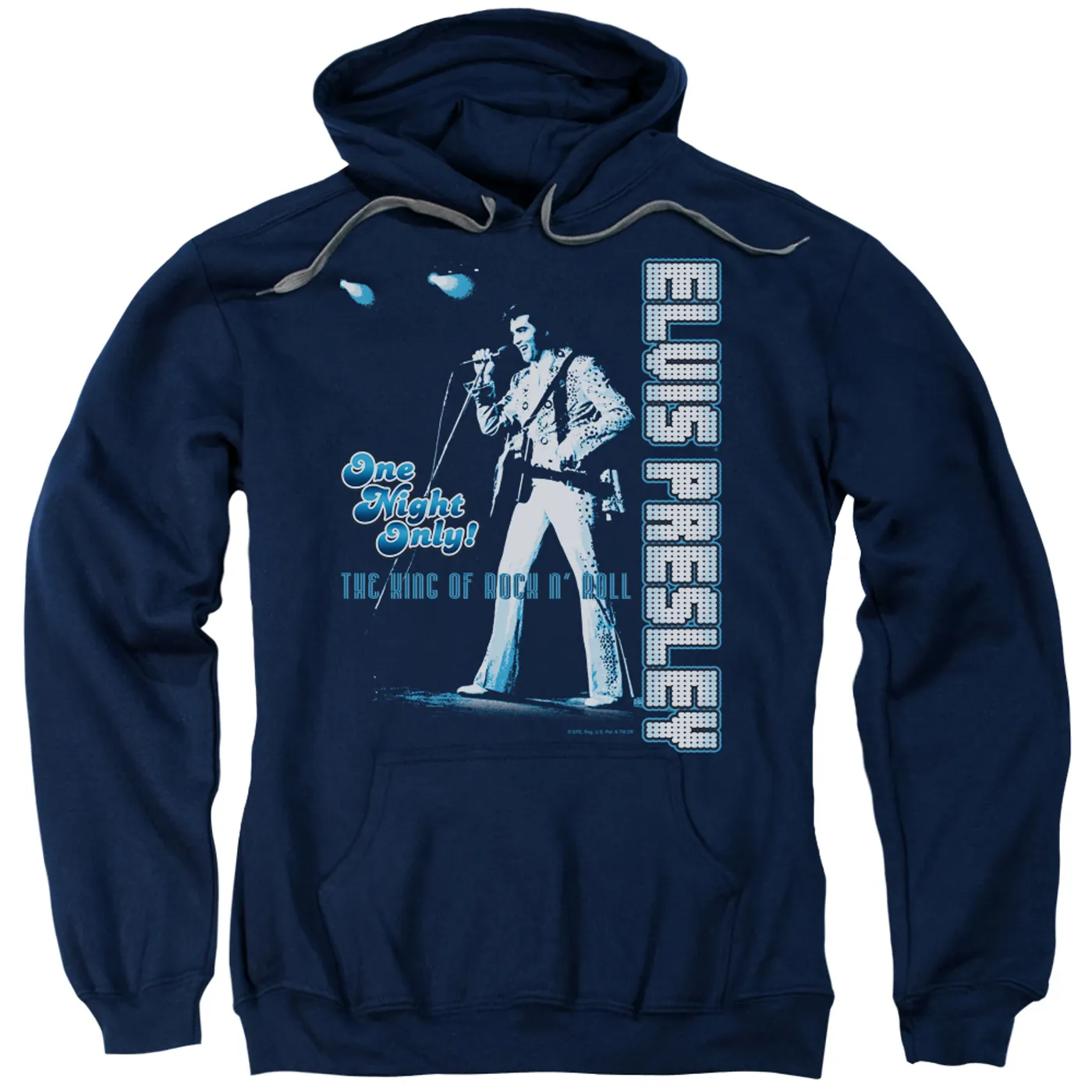 Elvis Presley Hoodie | ONE NIGHT ONLY Pull-Over Sweatshirt