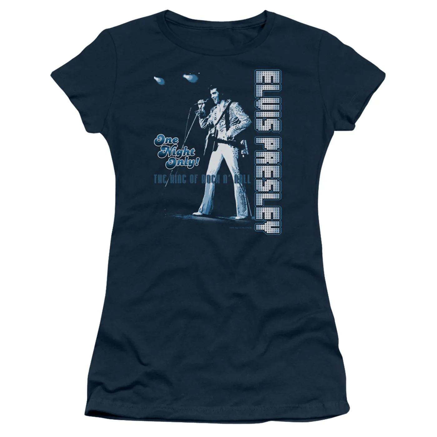 Elvis Presley Juniors Shirt | ONE NIGHT ONLY Juniors T Shirt